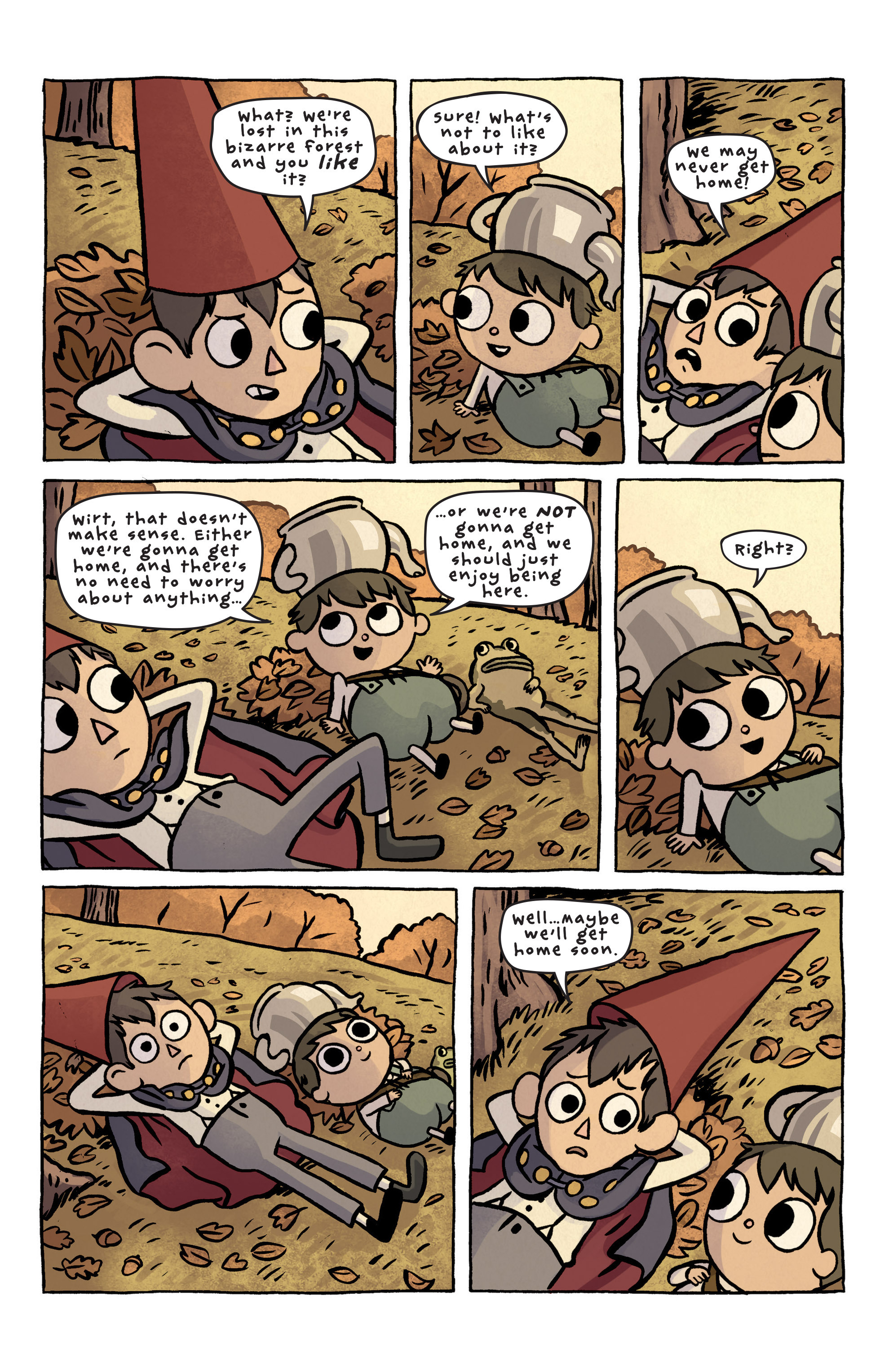 Read online Over the Garden Wall (2015) comic -  Issue #2 - 4