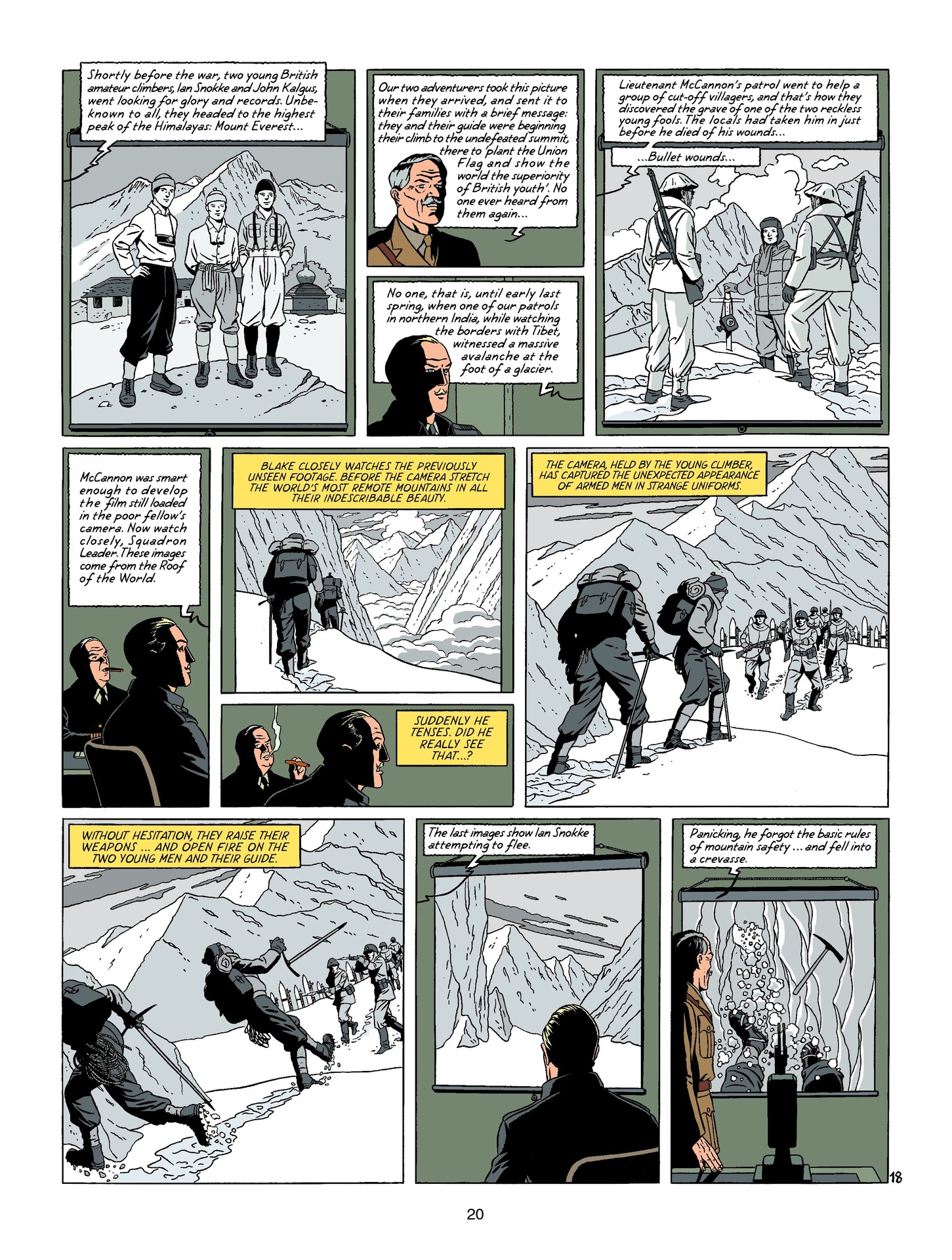 Read online Blake & Mortimer comic -  Issue #21 - 20