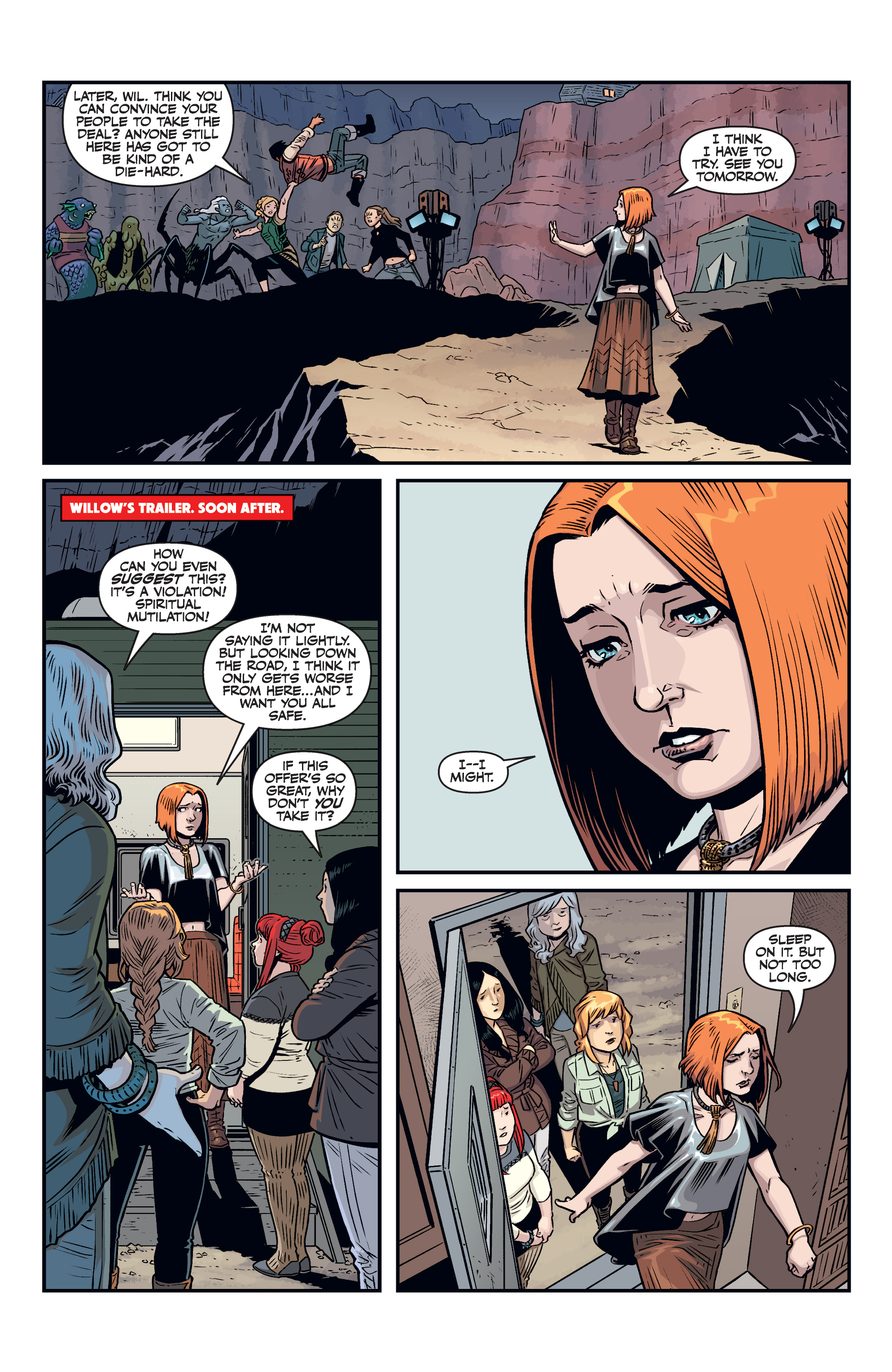 Read online Buffy the Vampire Slayer Season 11 comic -  Issue #7 - 8