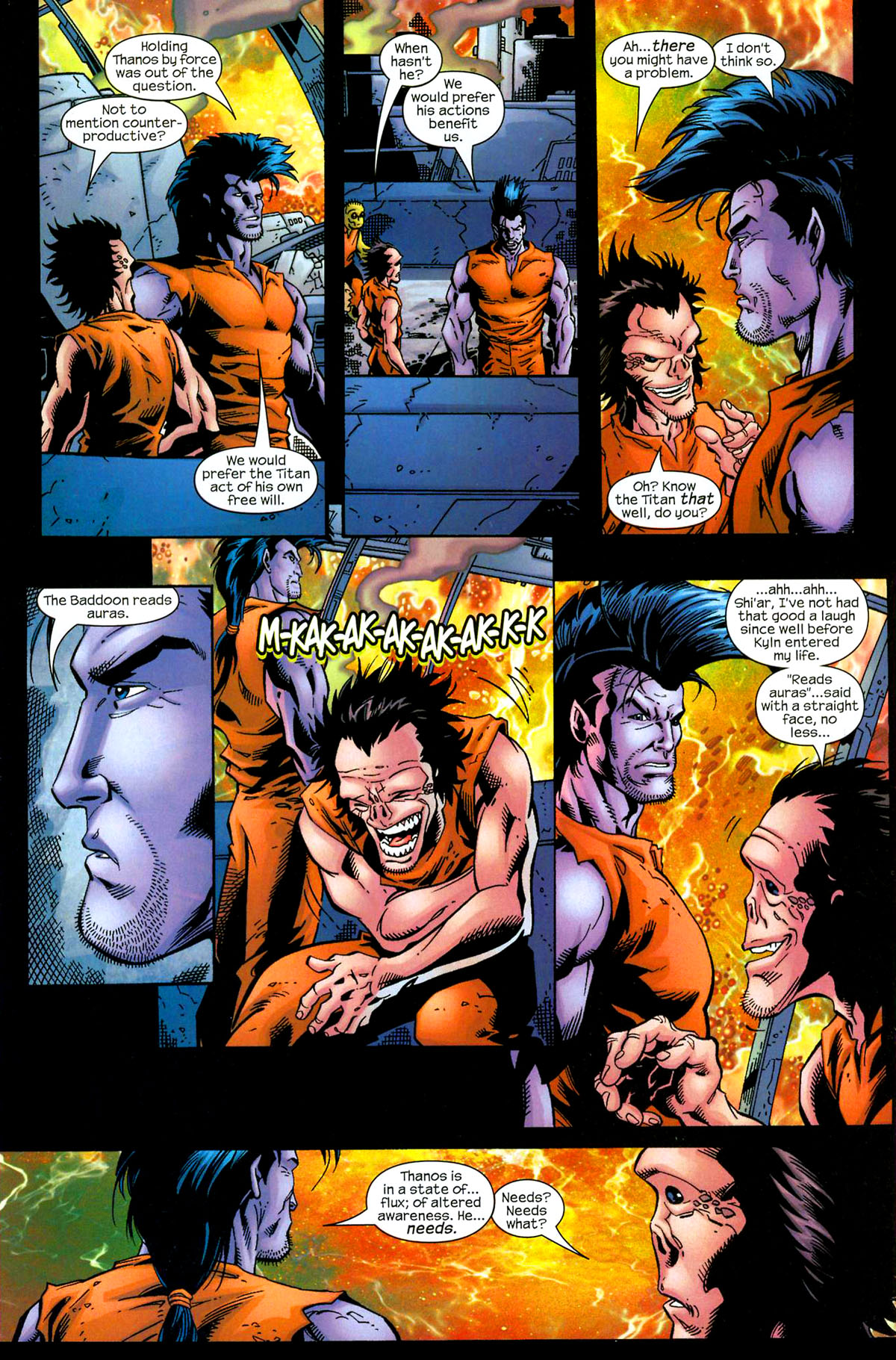 Read online Thanos (2003) comic -  Issue #9 - 8