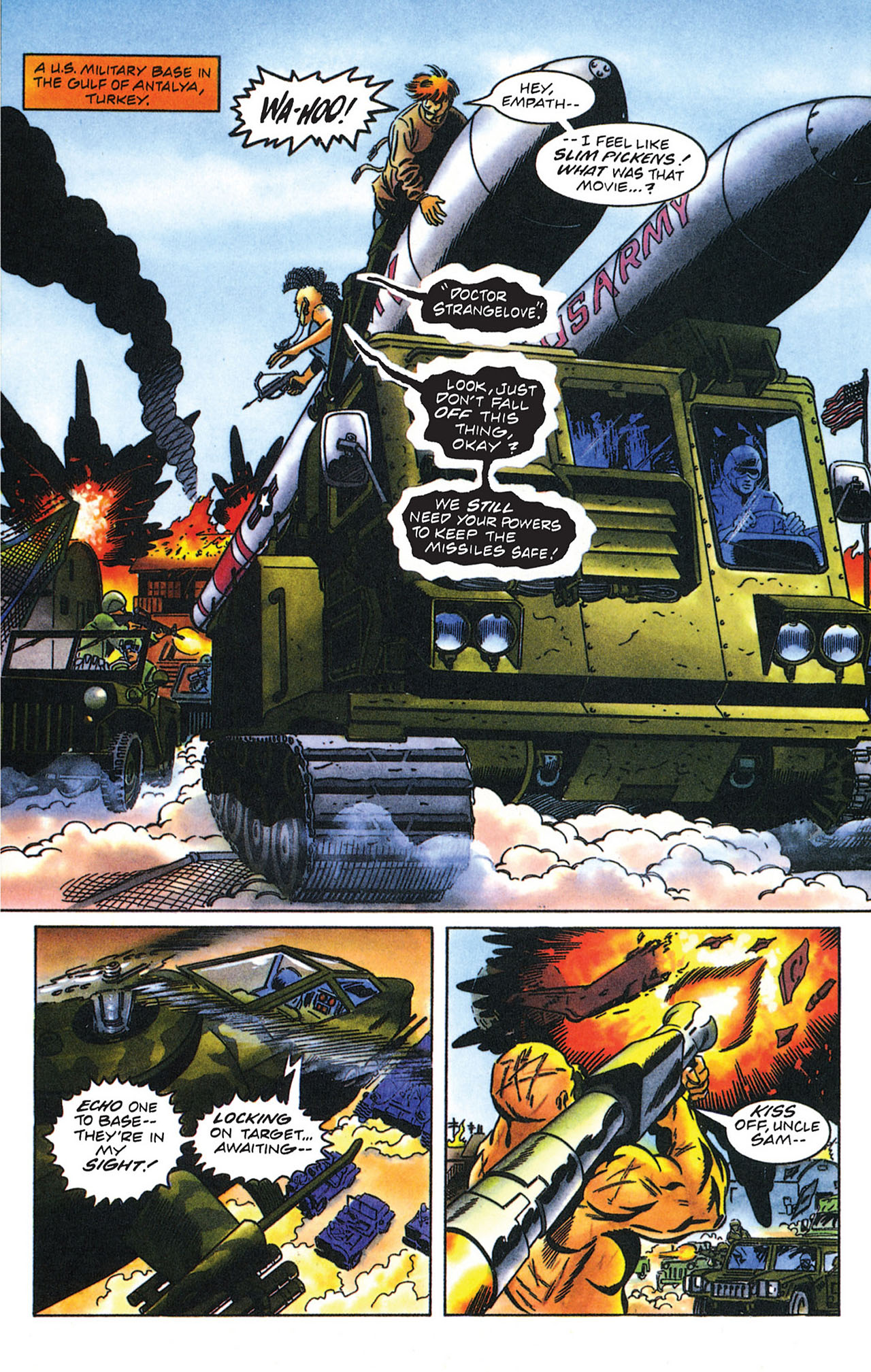 Read online X-O Manowar (1992) comic -  Issue #37 - 8