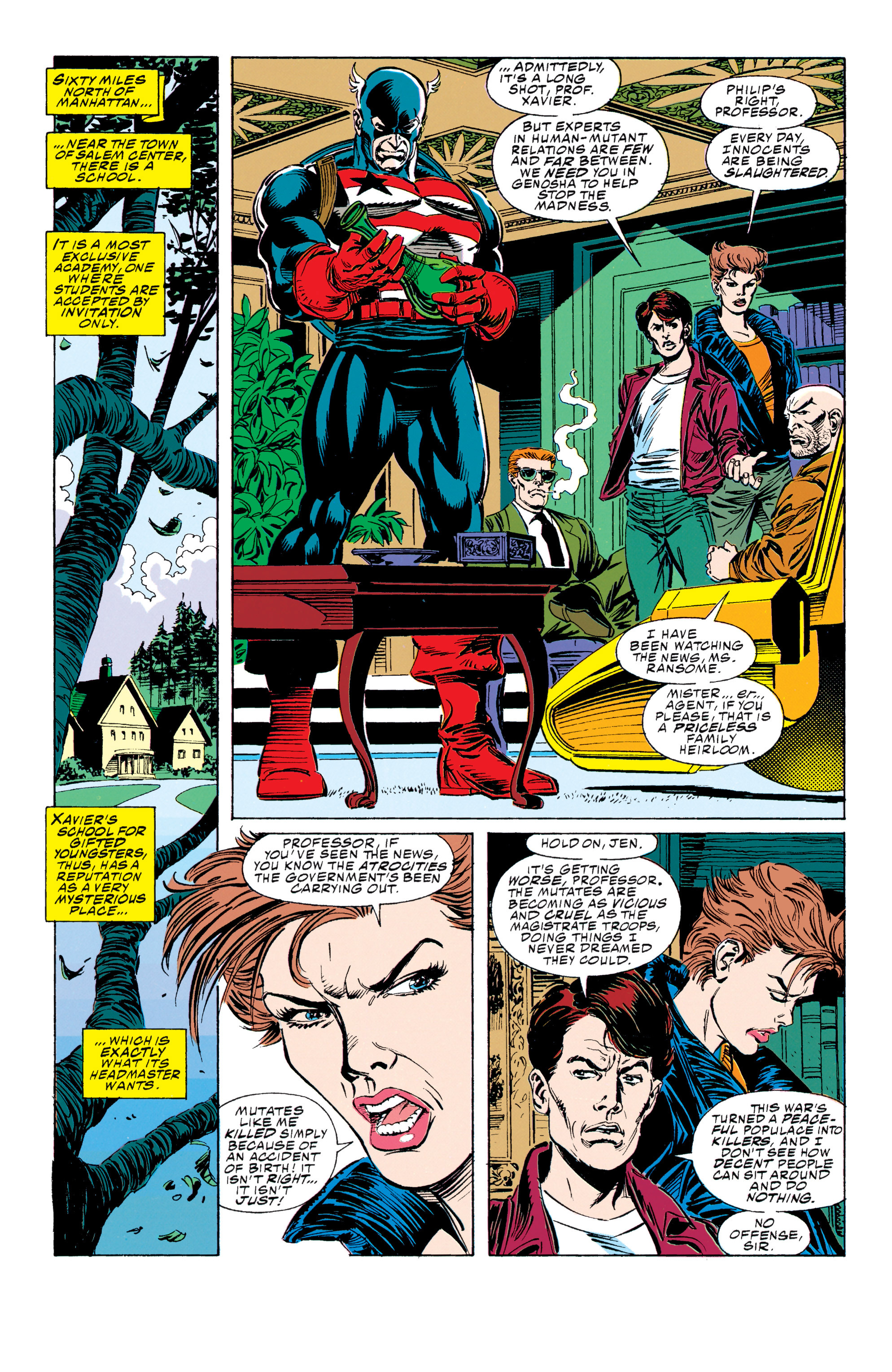 Read online Avengers: Avengers/X-Men - Bloodties comic -  Issue # TPB (Part 1) - 13
