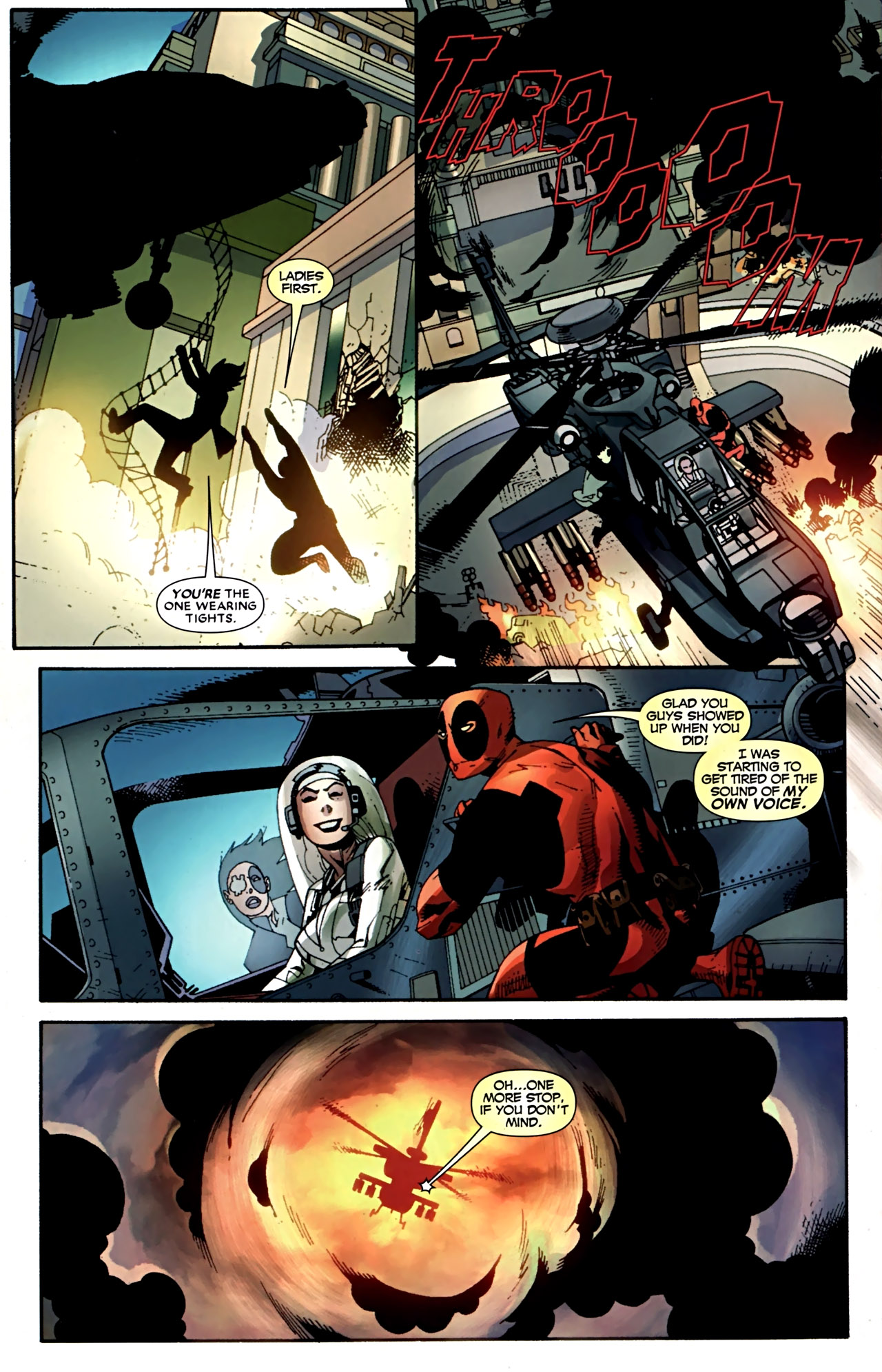 Read online Deadpool: Wade Wilson's War comic -  Issue #4 - 18