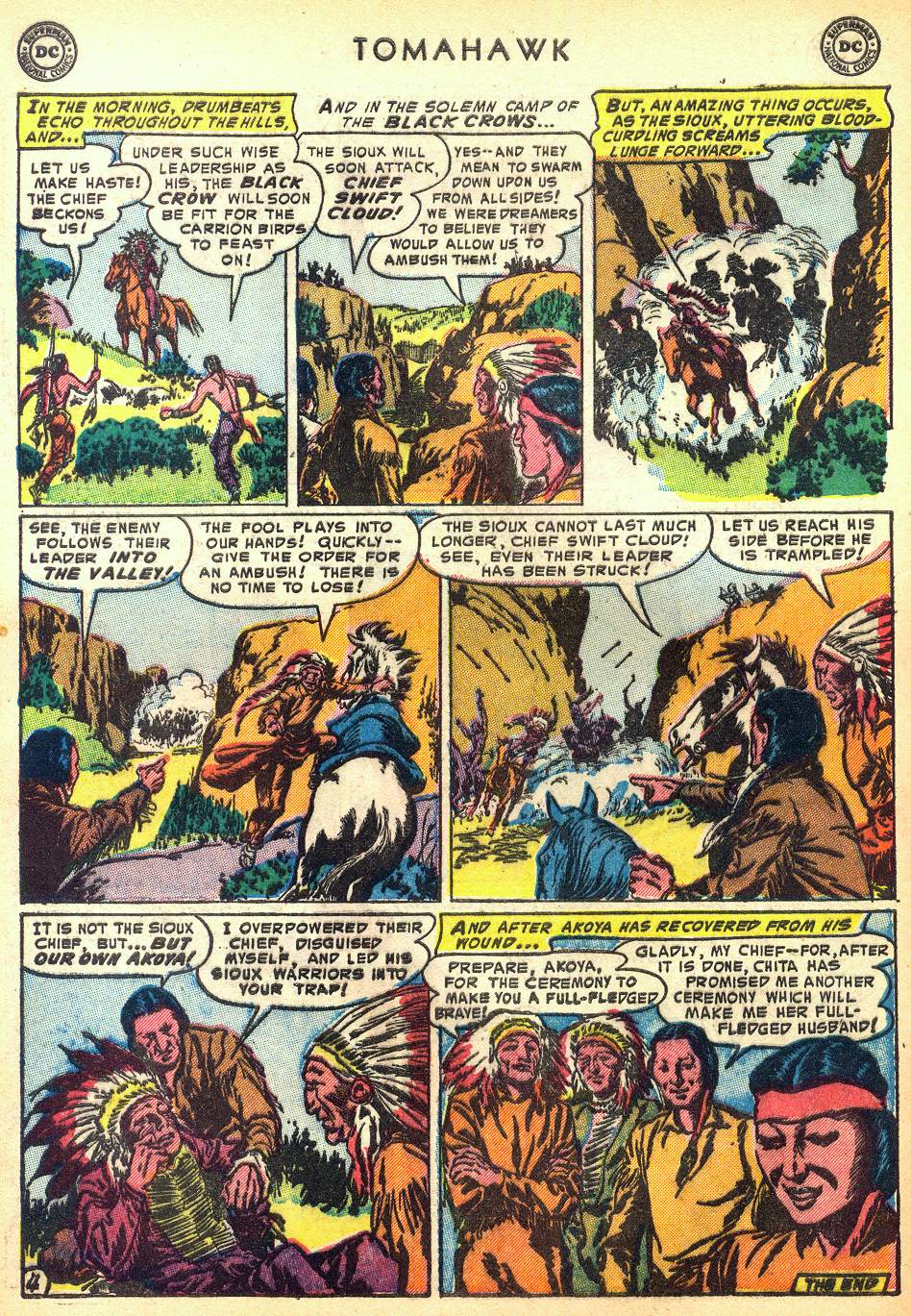 Read online Tomahawk comic -  Issue #24 - 34