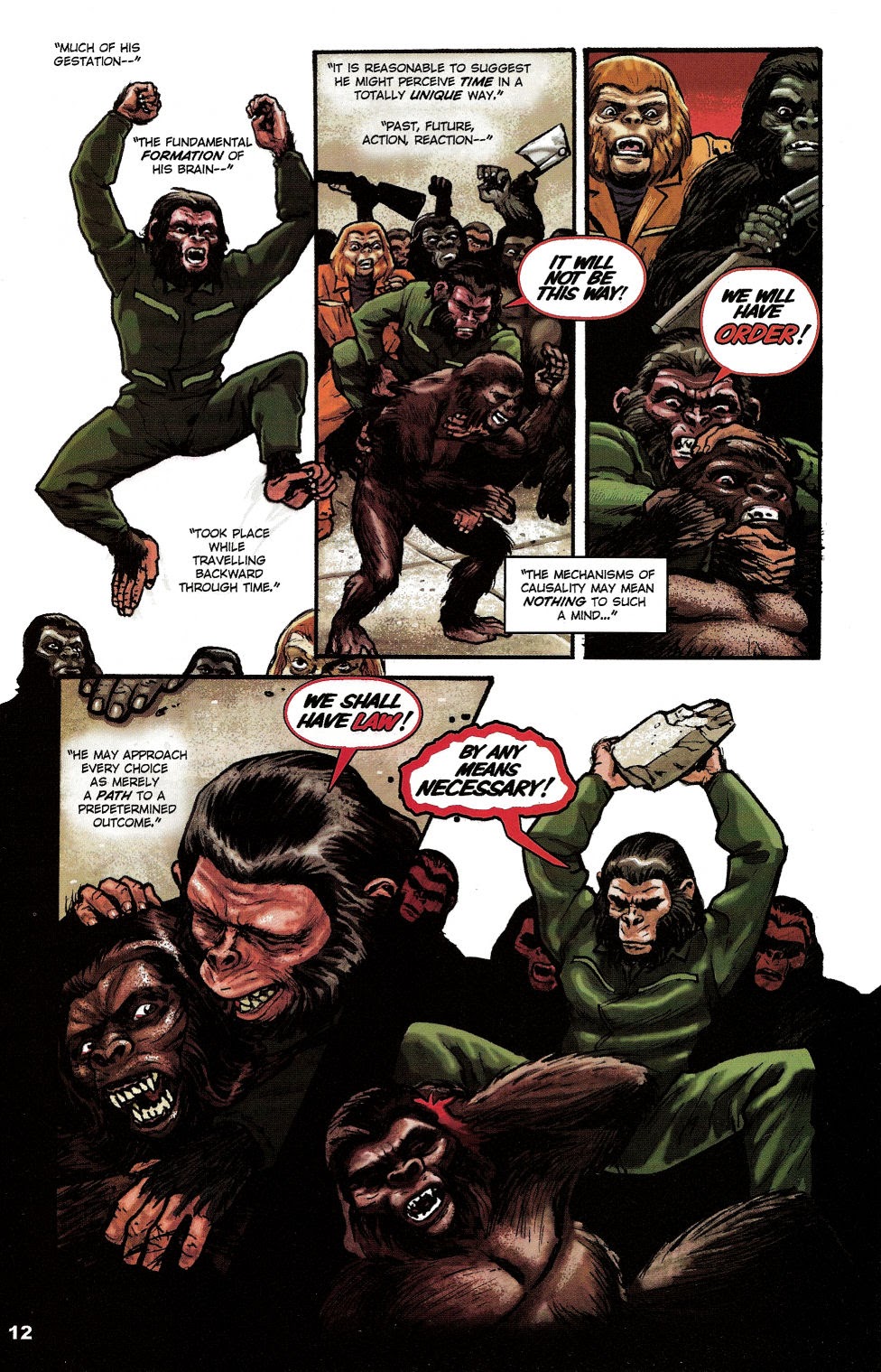 Read online Revolution on the Planet of the Apes comic -  Issue #1 - 14