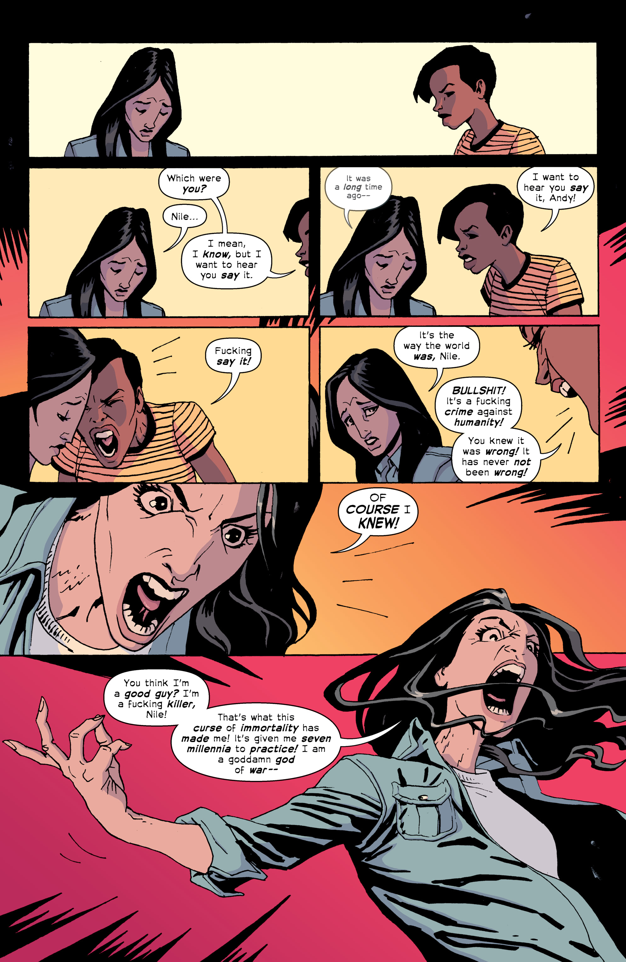 Read online The Old Guard: Force Multiplied comic -  Issue #5 - 32