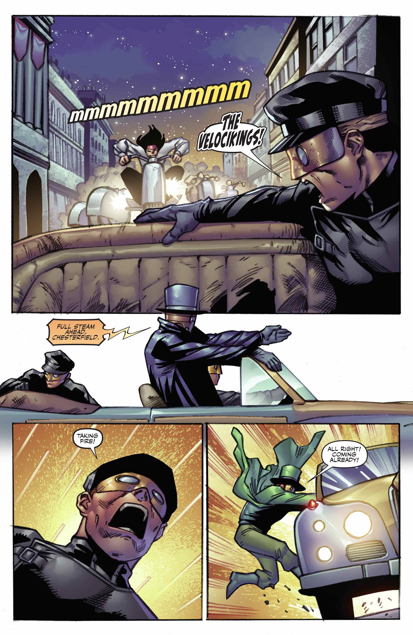 Read online Legenderry: Green Hornet comic -  Issue #4 - 7
