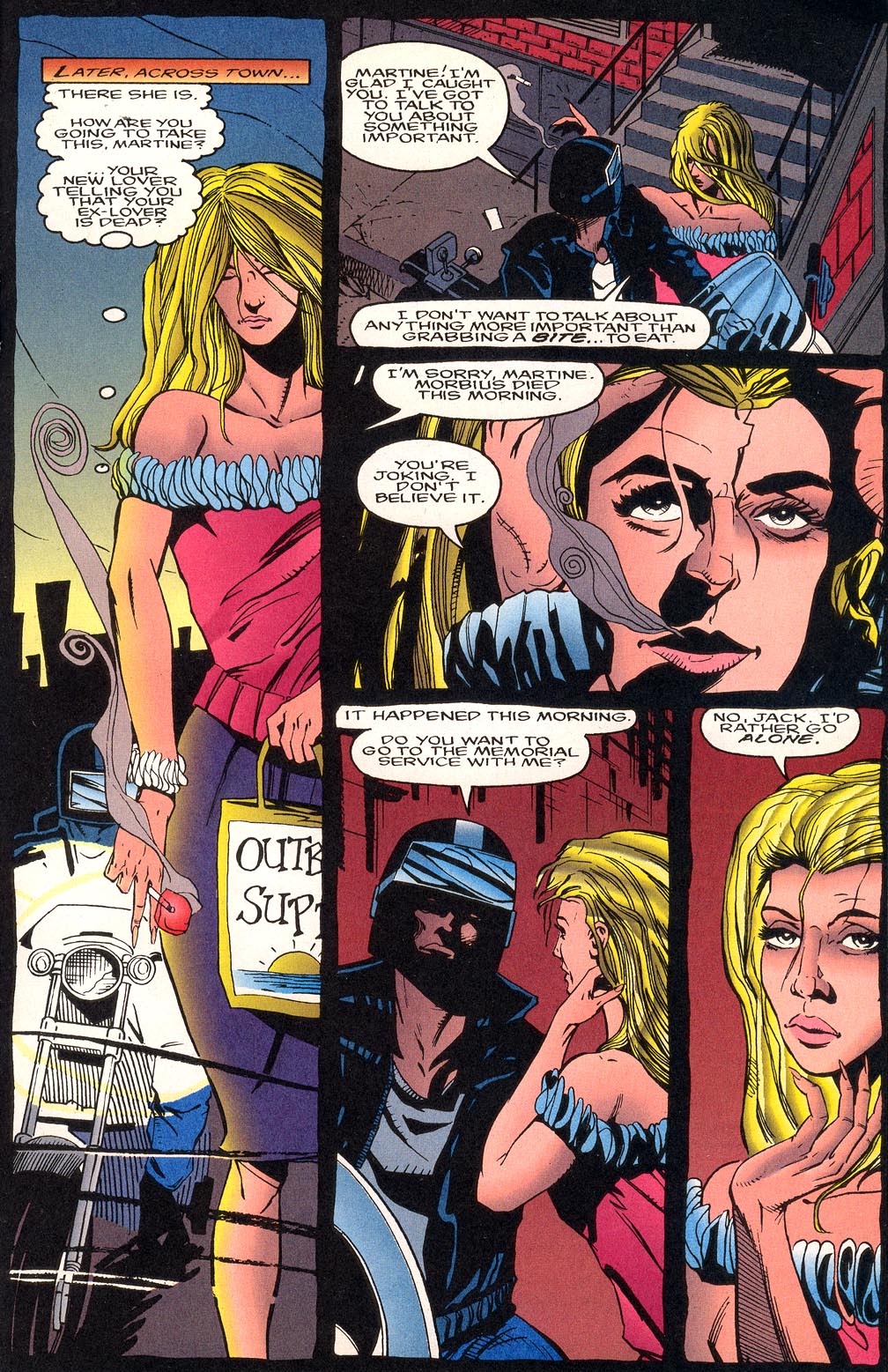 Read online Morbius: The Living Vampire (1992) comic -  Issue #29 - 13