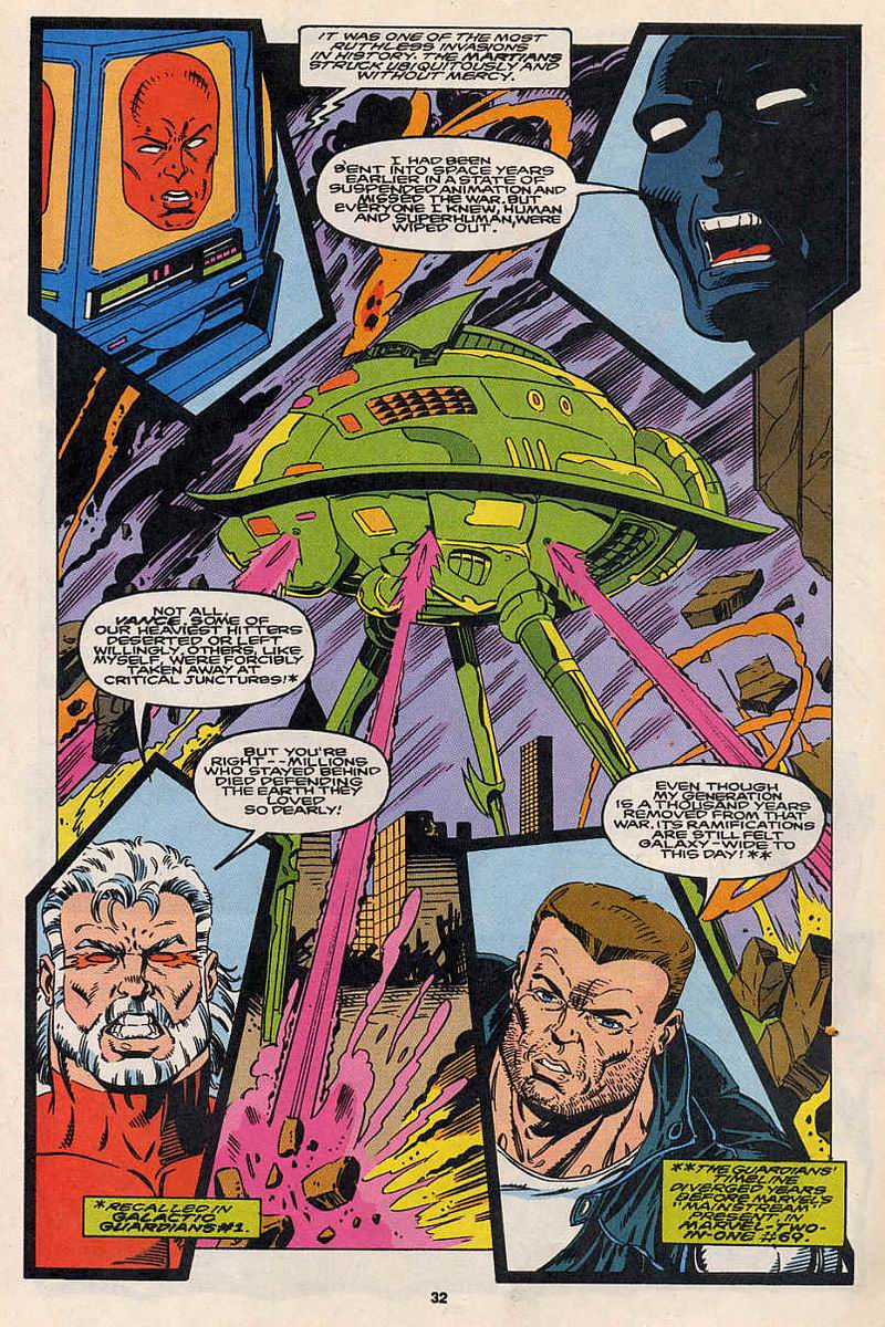 Read online Guardians of the Galaxy (1990) comic -  Issue #62 - 25