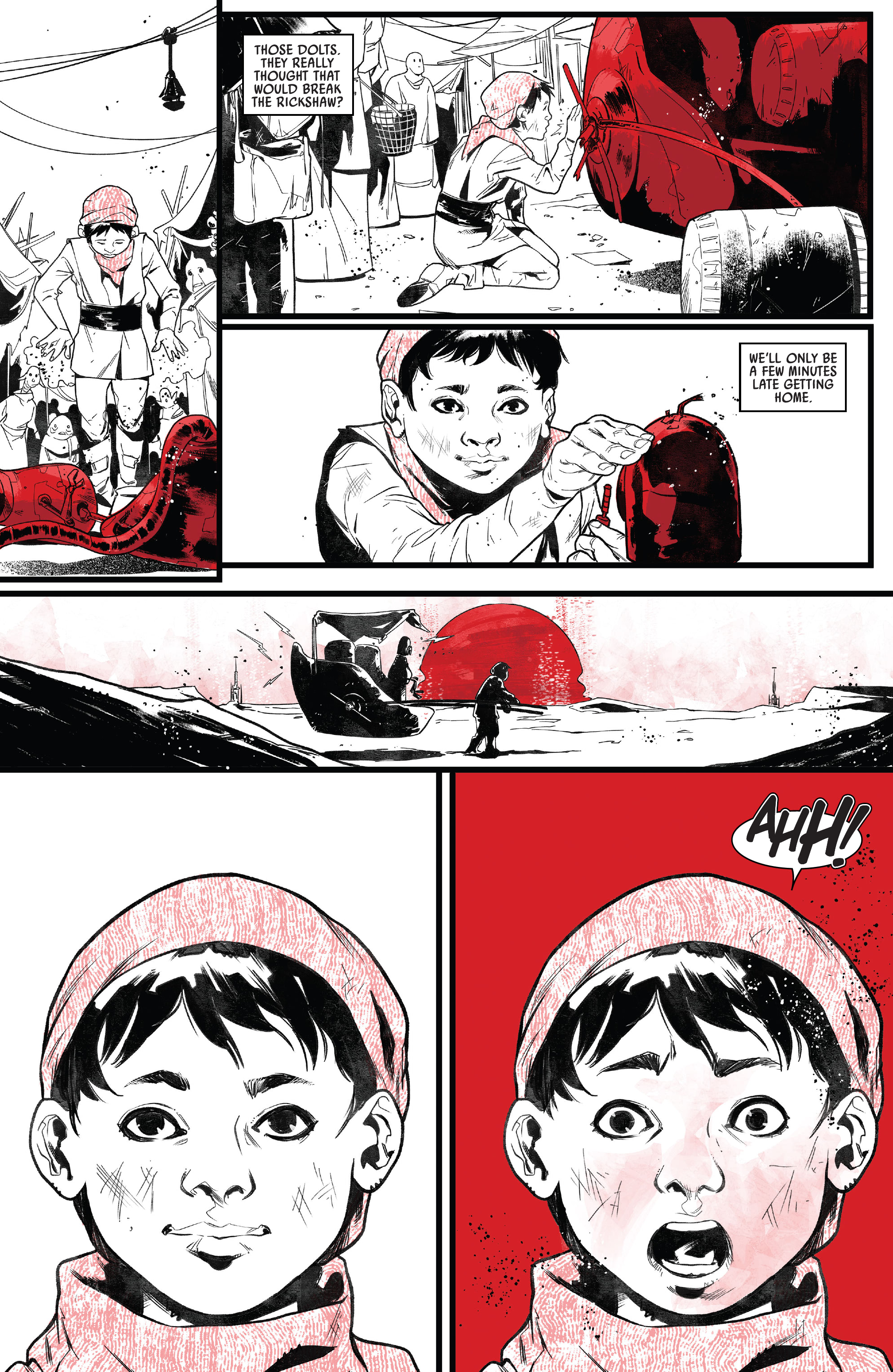 Read online Star Wars: Darth Vader - Black, White & Red comic -  Issue #2 - 25