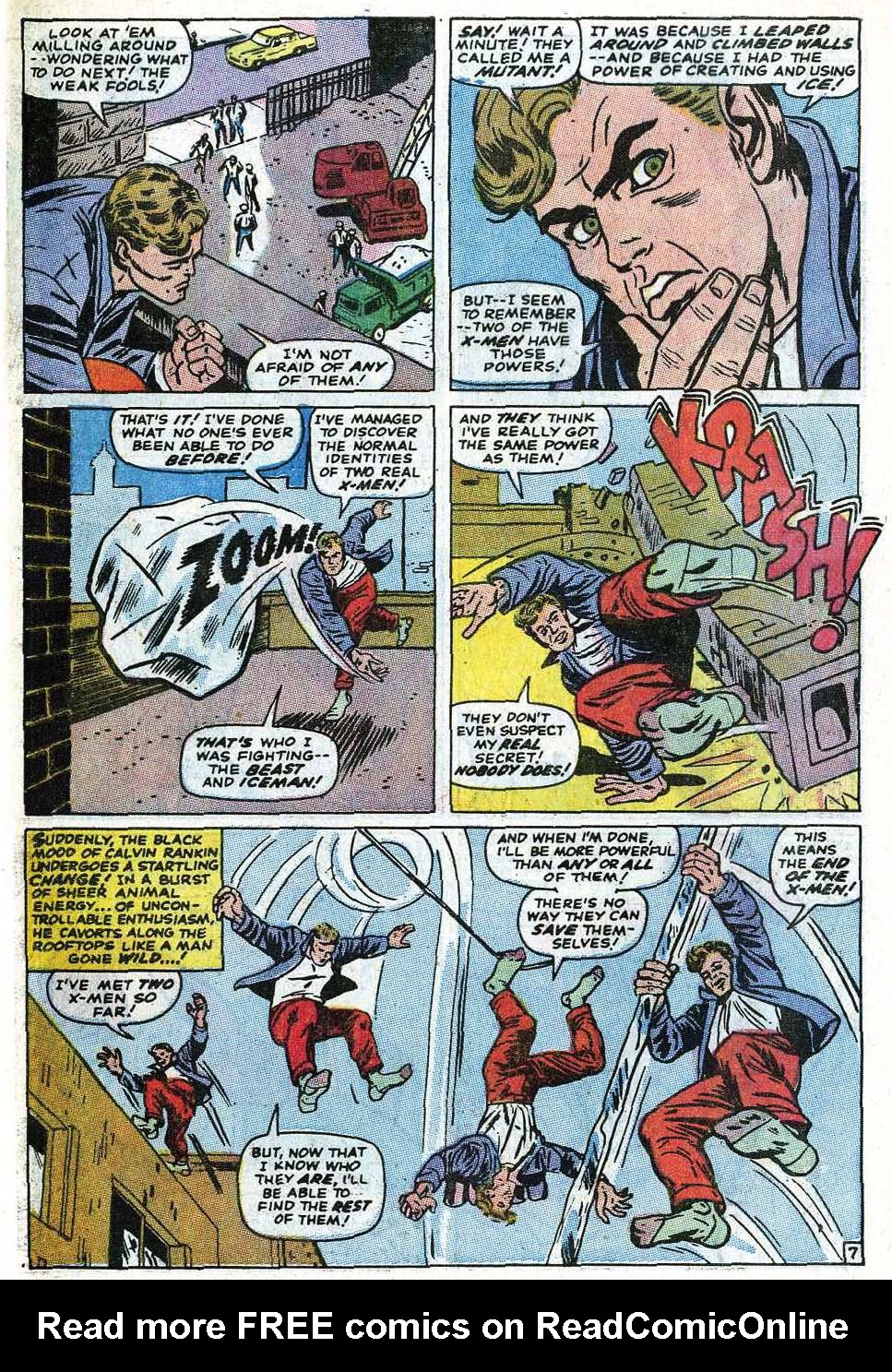 Read online Uncanny X-Men (1963) comic -  Issue #69 - 33