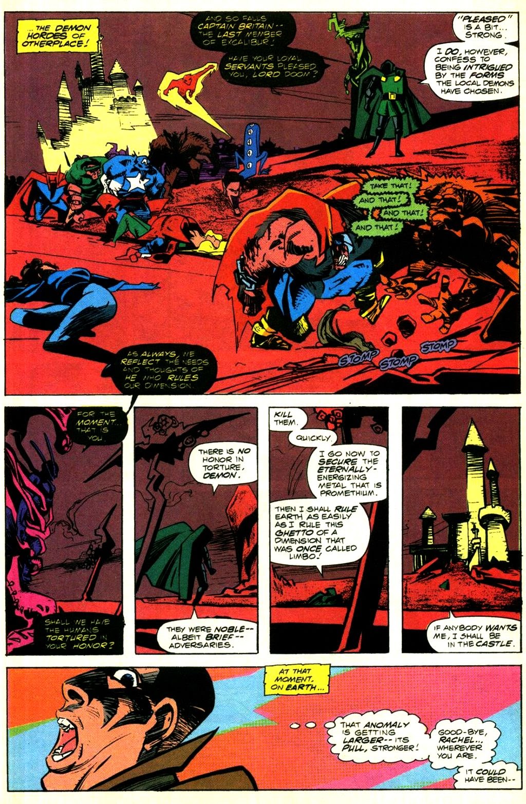 Read online Excalibur (1988) comic -  Issue #38 - 4