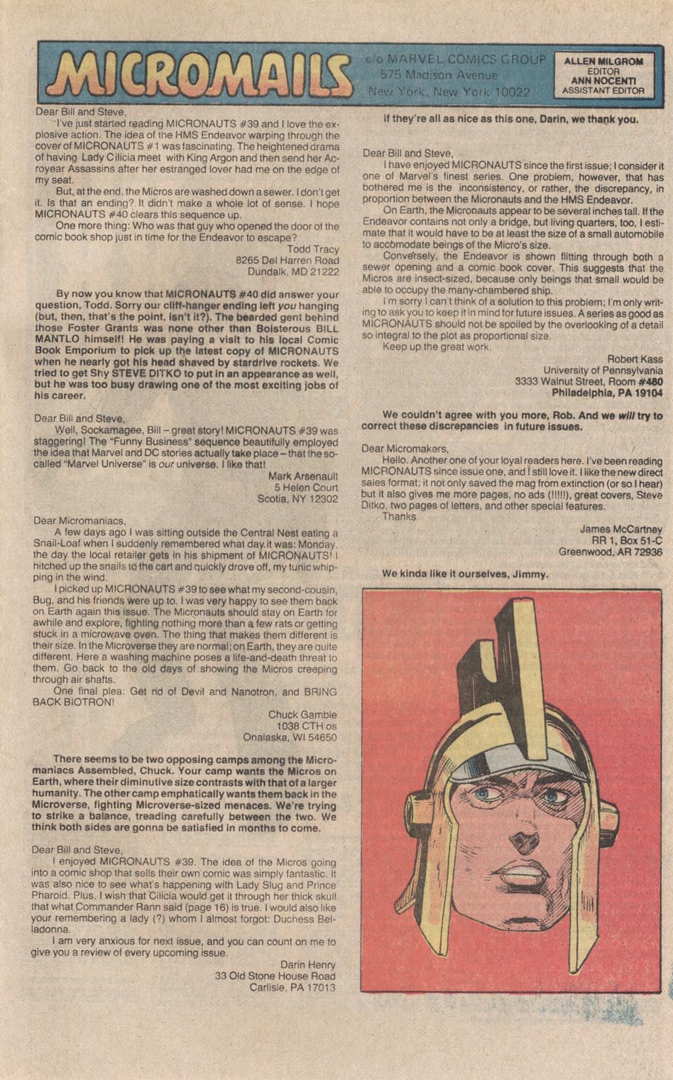 Micronauts (1979) Issue #44 #46 - English 32