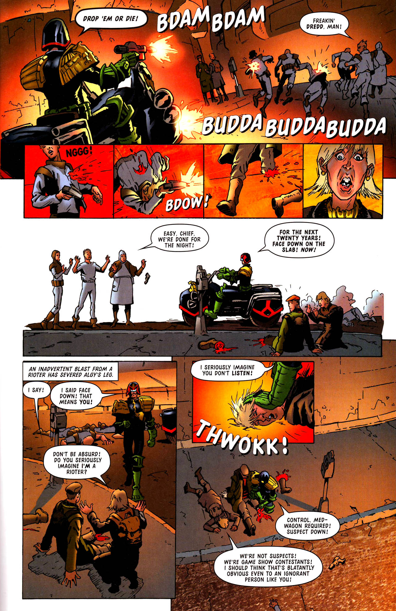 Read online Judge Dredd Megazine (vol. 4) comic -  Issue #9 - 10