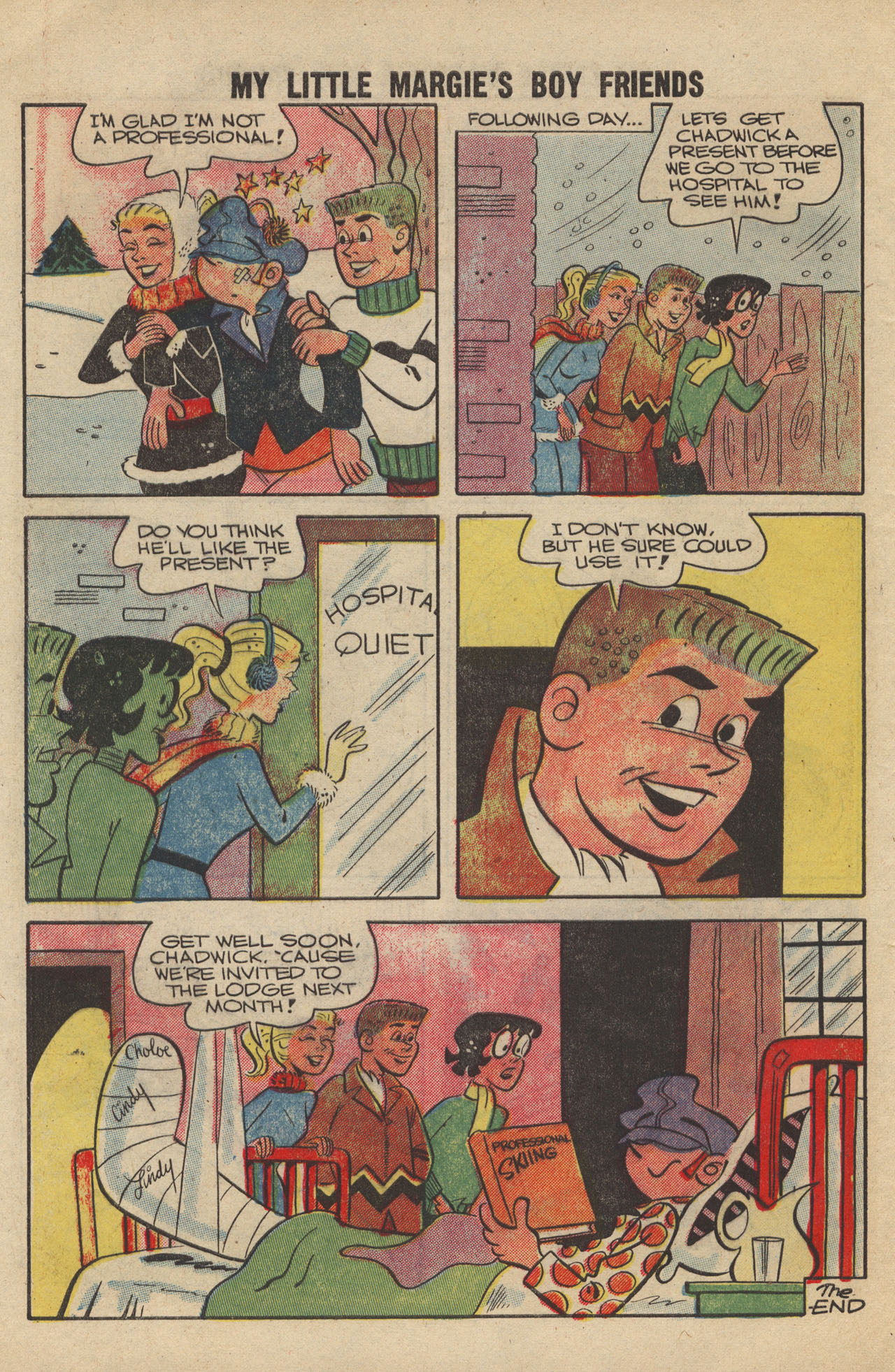 Read online My Little Margie's Boy Friends comic -  Issue #7 - 28