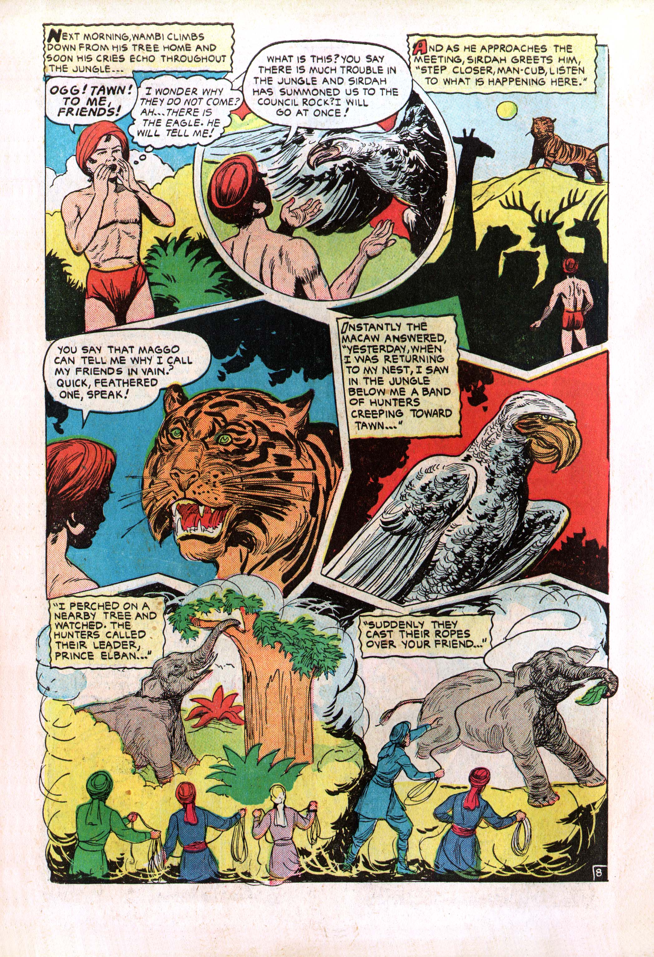 Read online Wambi Jungle Boy comic -  Issue #8 - 10