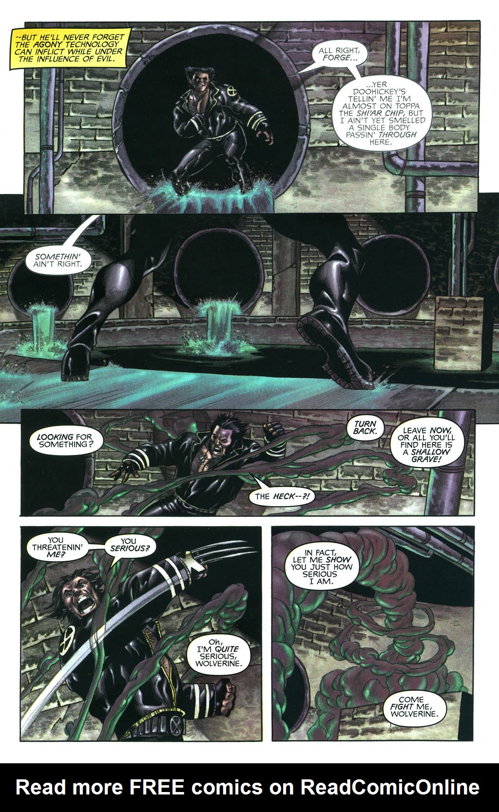 Read online Wolverine/Captain America comic -  Issue #1 - 14