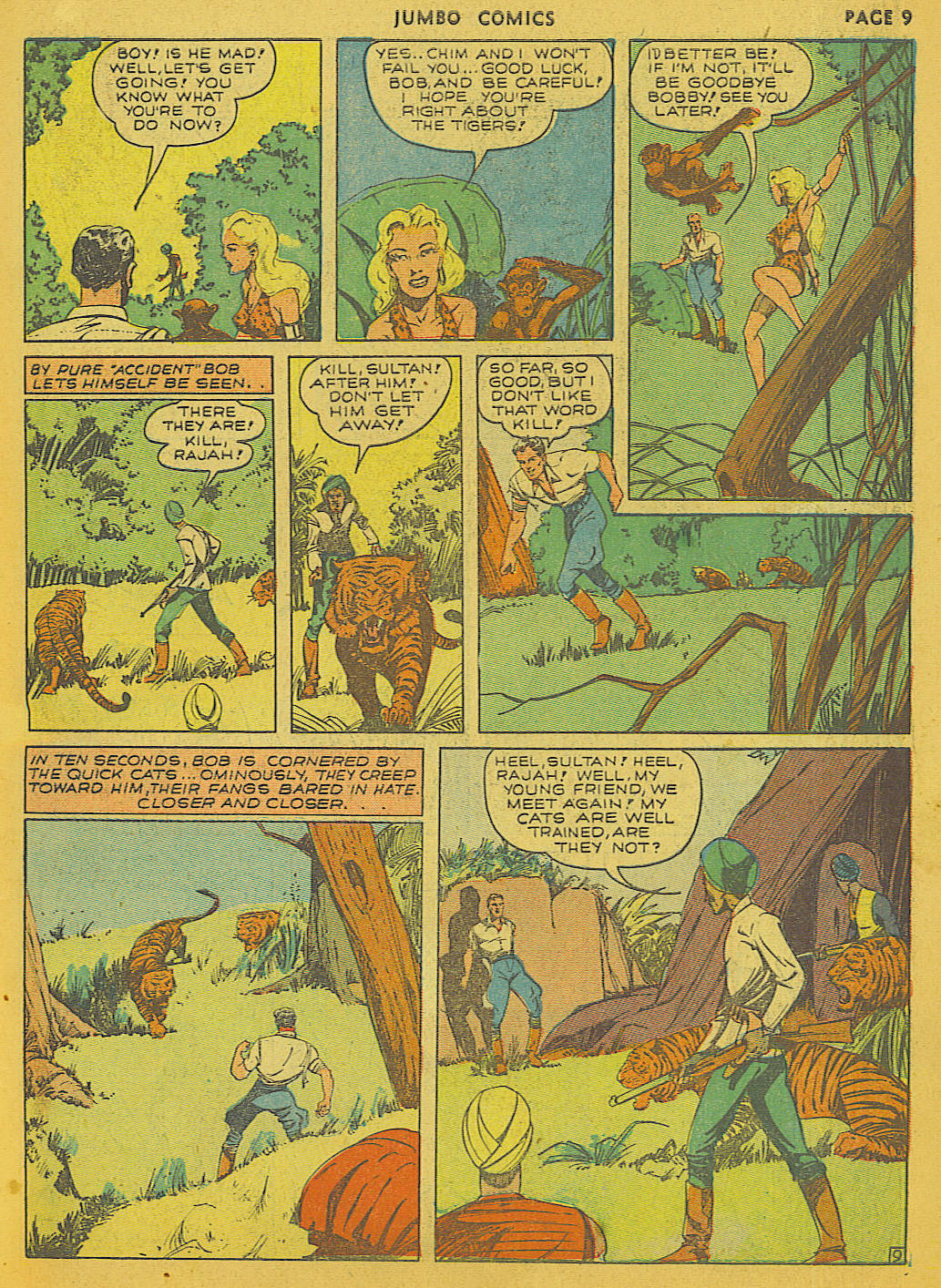 Read online Jumbo Comics comic -  Issue #26 - 11