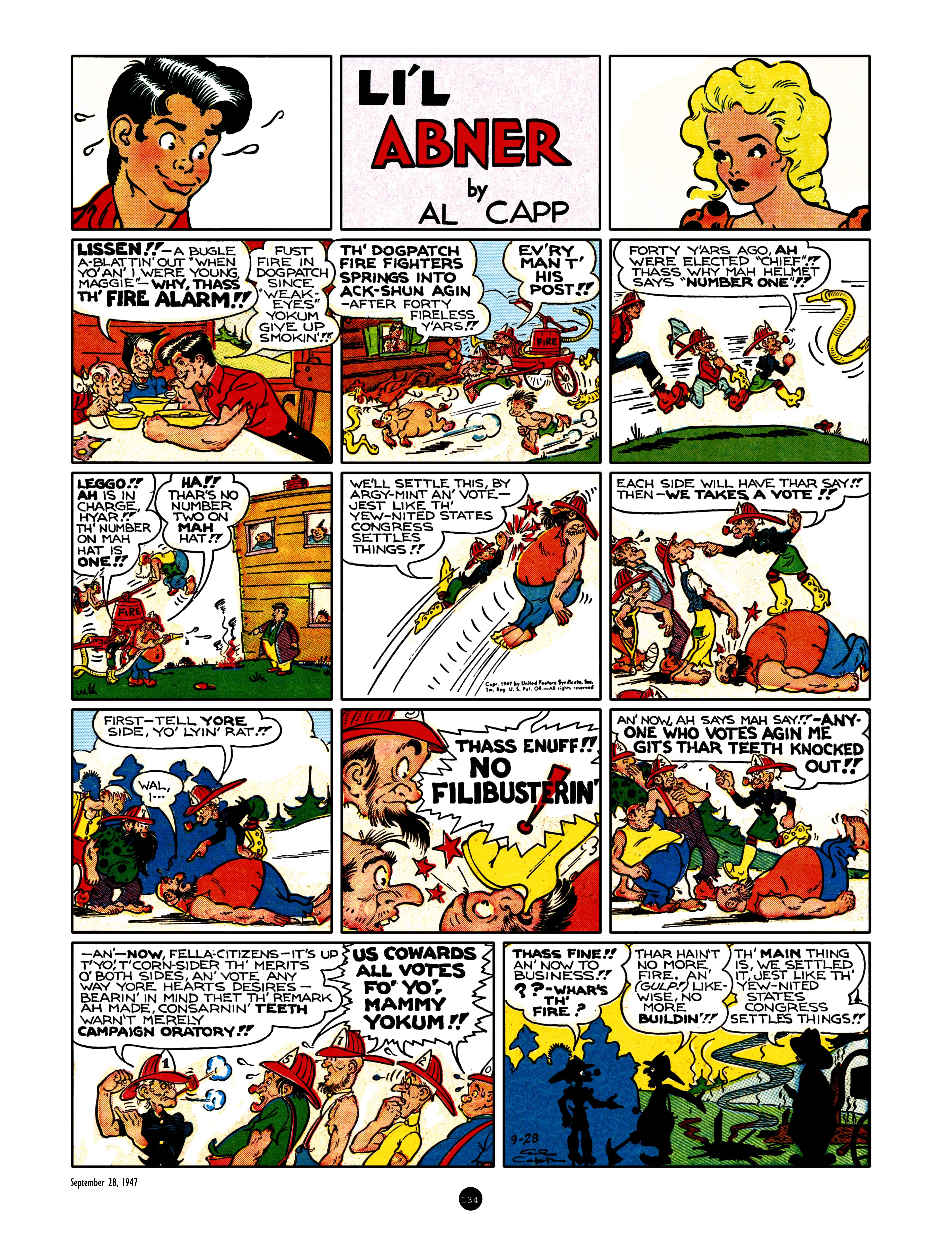 Read online Al Capp's Li'l Abner Complete Daily & Color Sunday Comics comic -  Issue # TPB 7 (Part 2) - 35