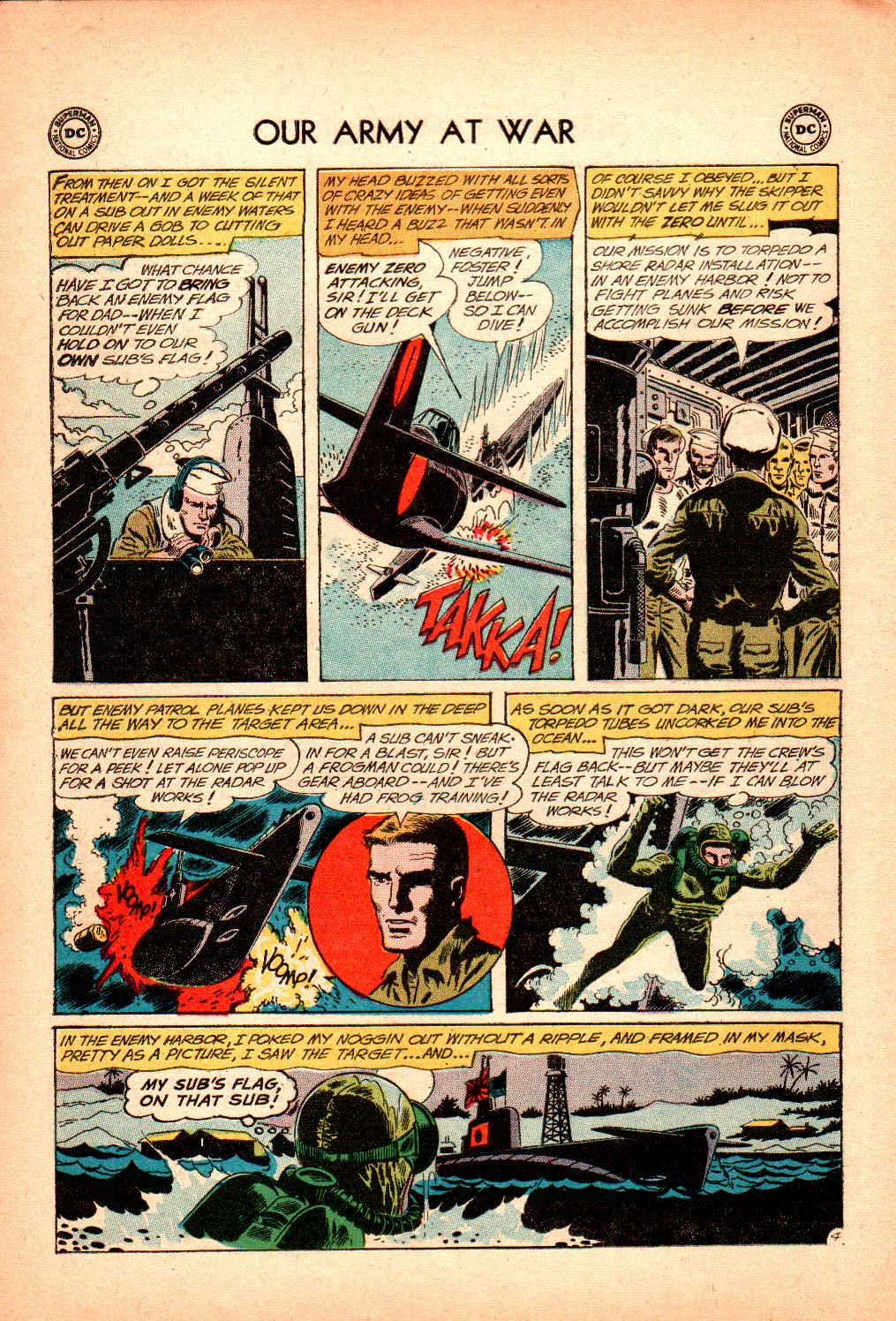 Read online Our Army at War (1952) comic -  Issue #111 - 22