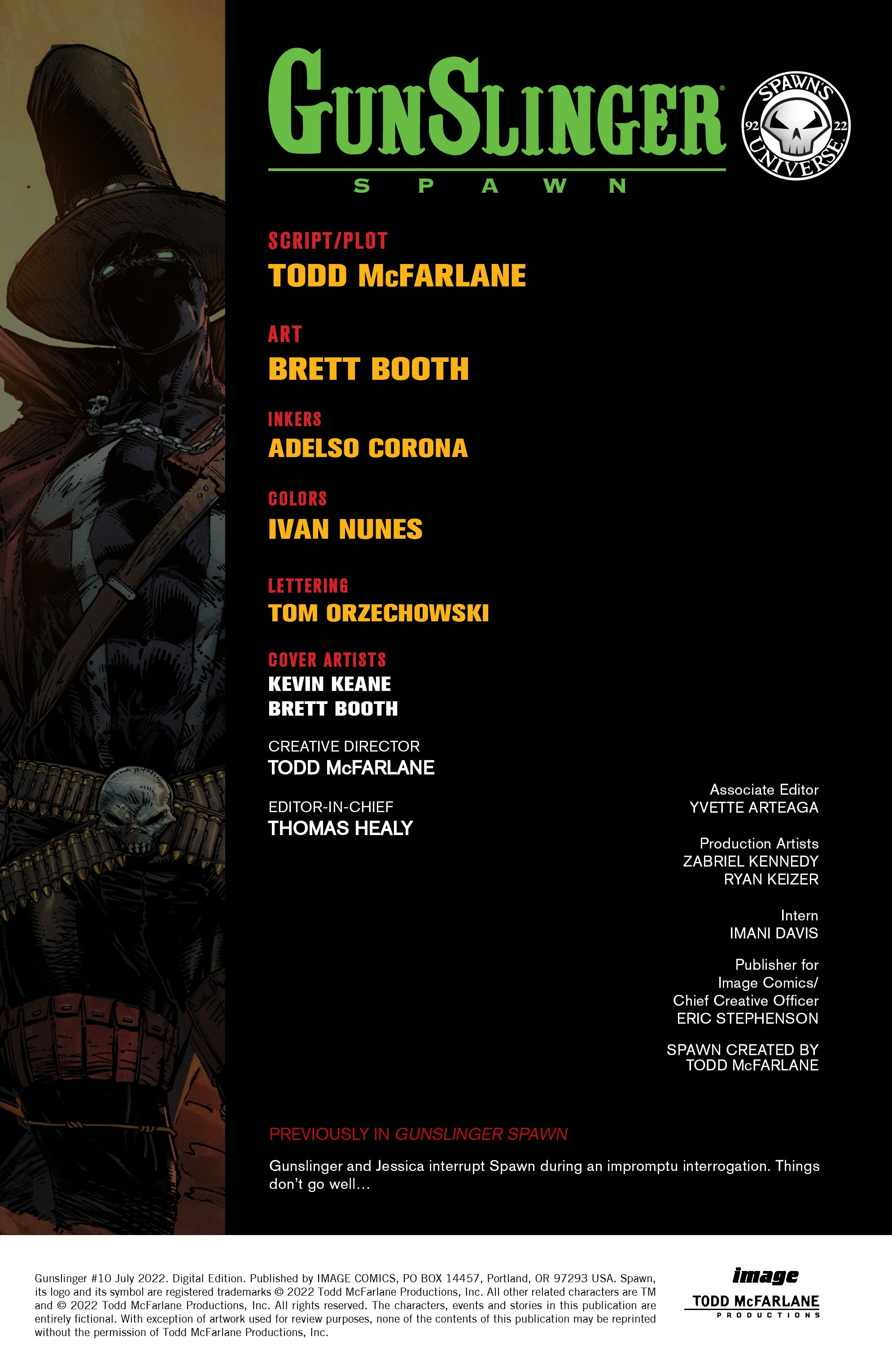 Read online Gunslinger Spawn comic -  Issue #10 - 3