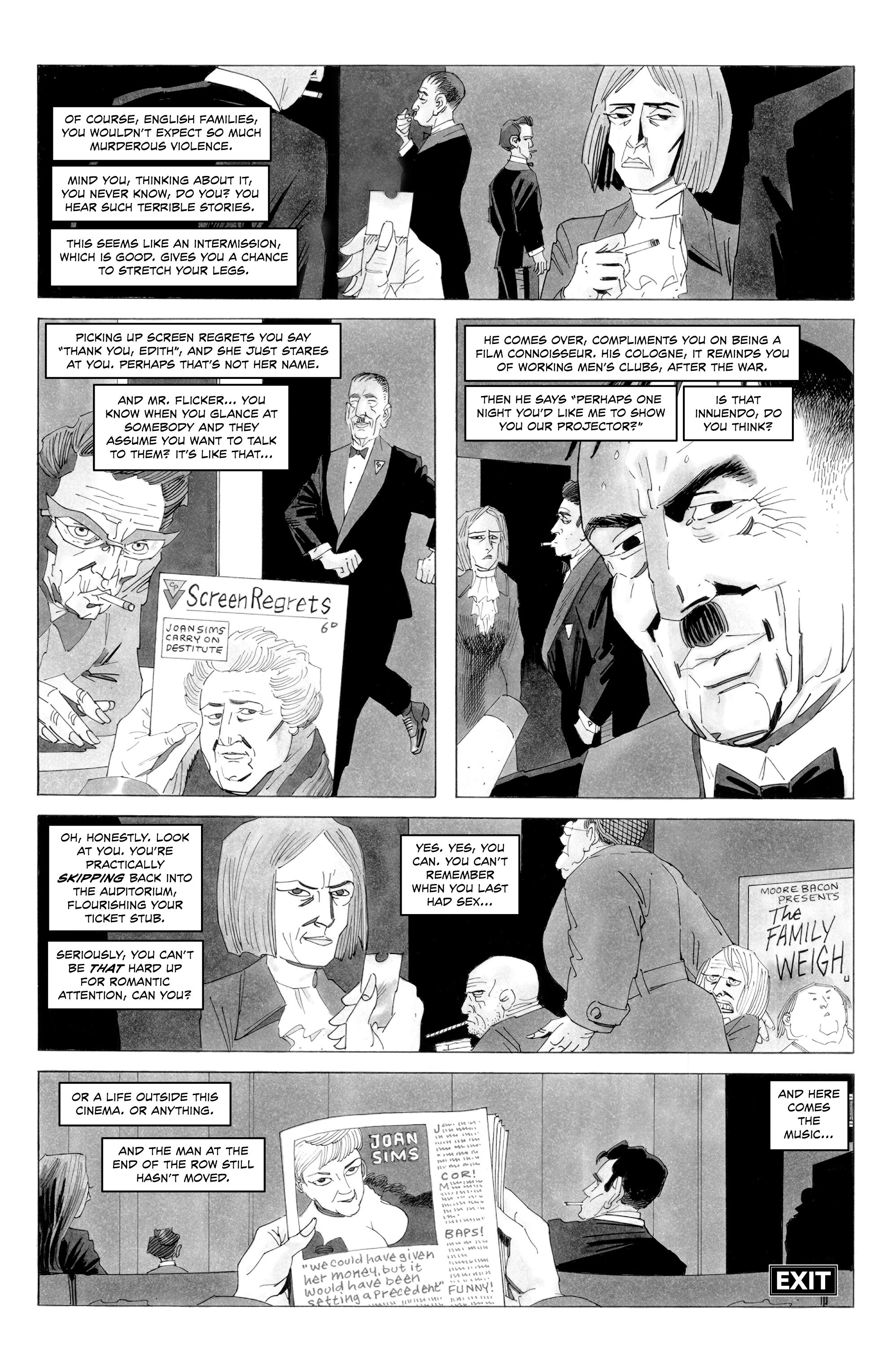 Read online Alan Moore's Cinema Purgatorio comic -  Issue #7 - 12