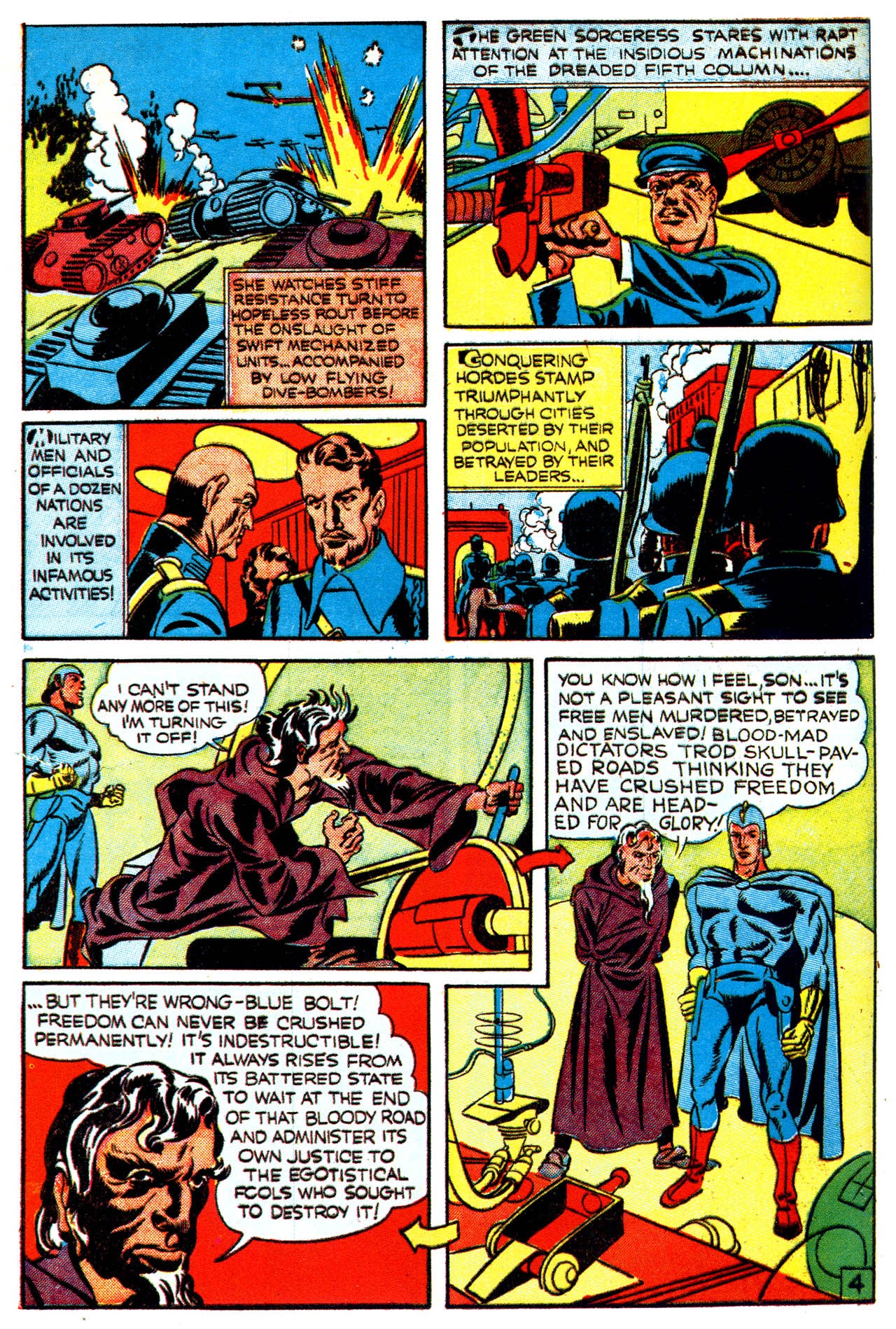 Read online Blue Bolt comic -  Issue # TPB - 54