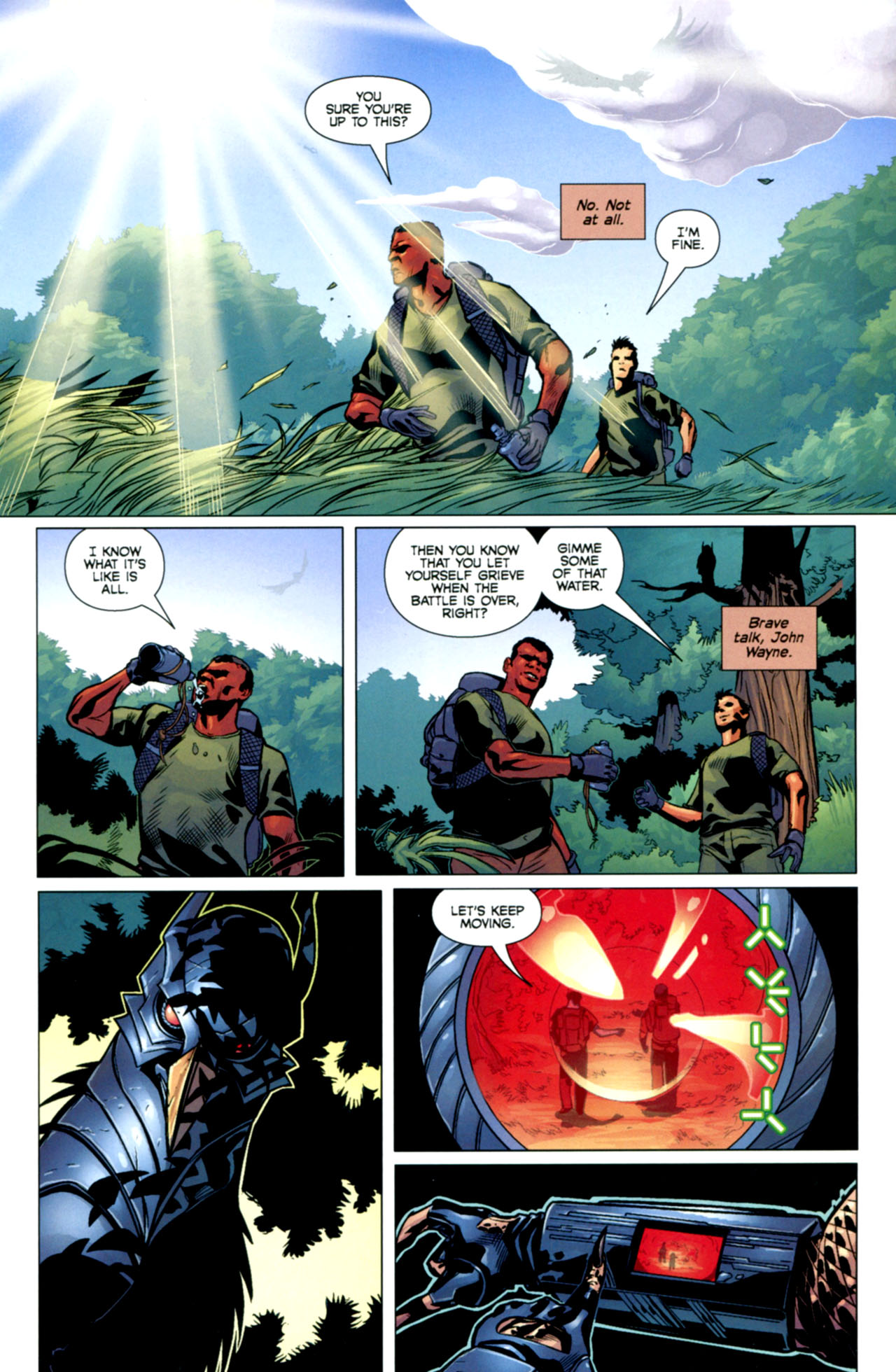 Read online Predators (2010) comic -  Issue #3 - 9