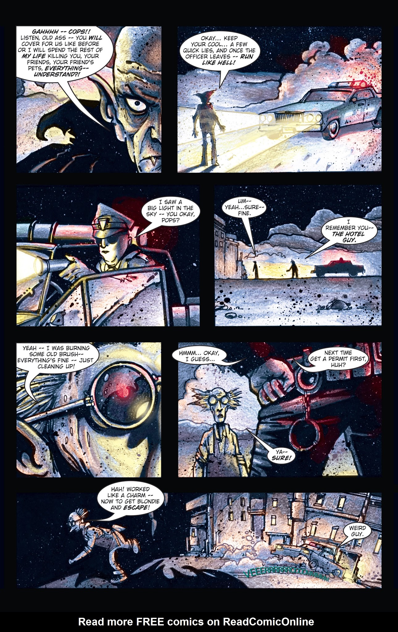 Read online Fistful of Blood comic -  Issue #4 - 5