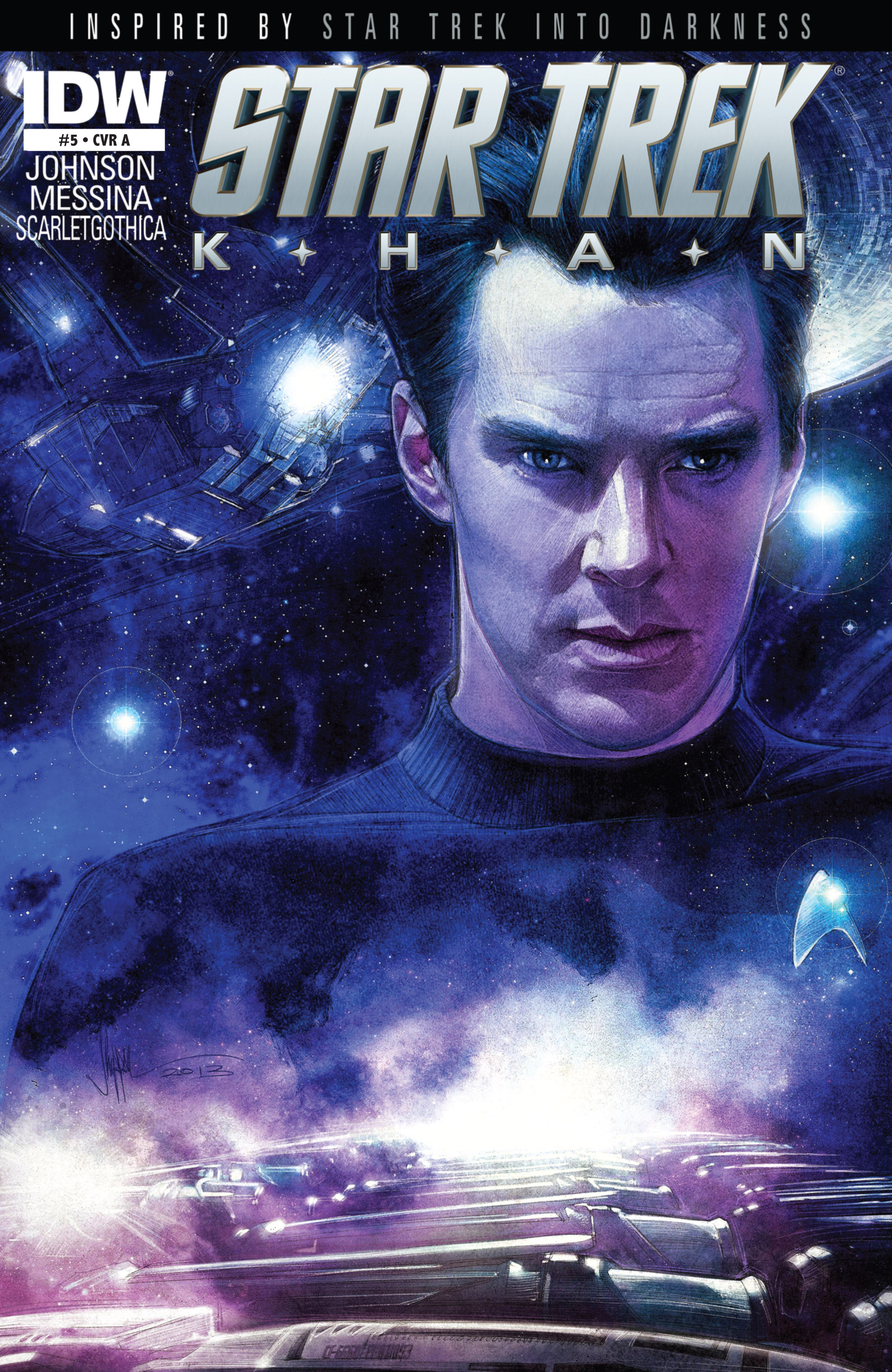 Read online Star Trek: Khan comic -  Issue #5 - 1
