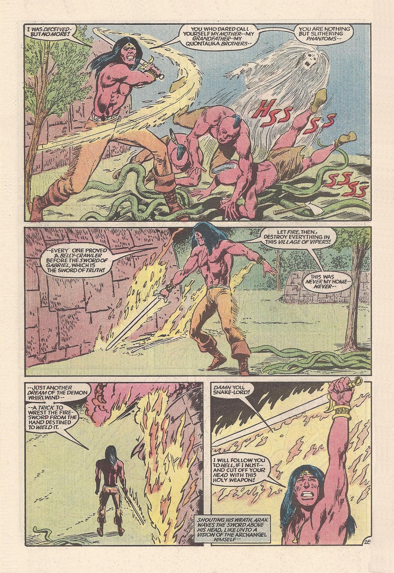 Read online Arak Son of Thunder comic -  Issue # _Annual 1 - 34