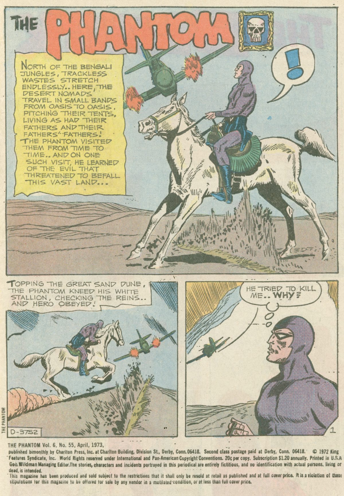 Read online The Phantom (1969) comic -  Issue #55 - 2