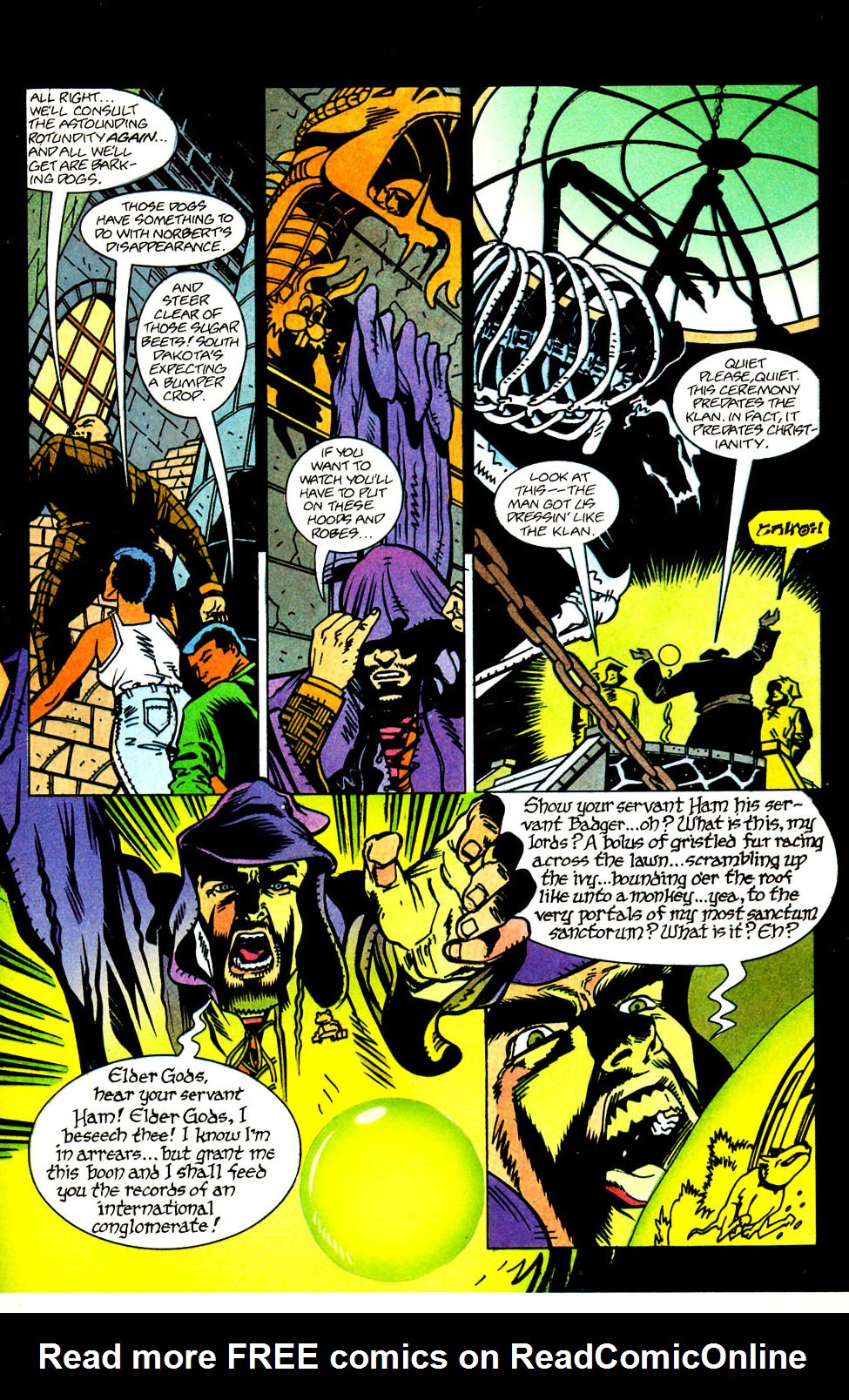 Read online Badger Goes Berserk! comic -  Issue #4 - 9