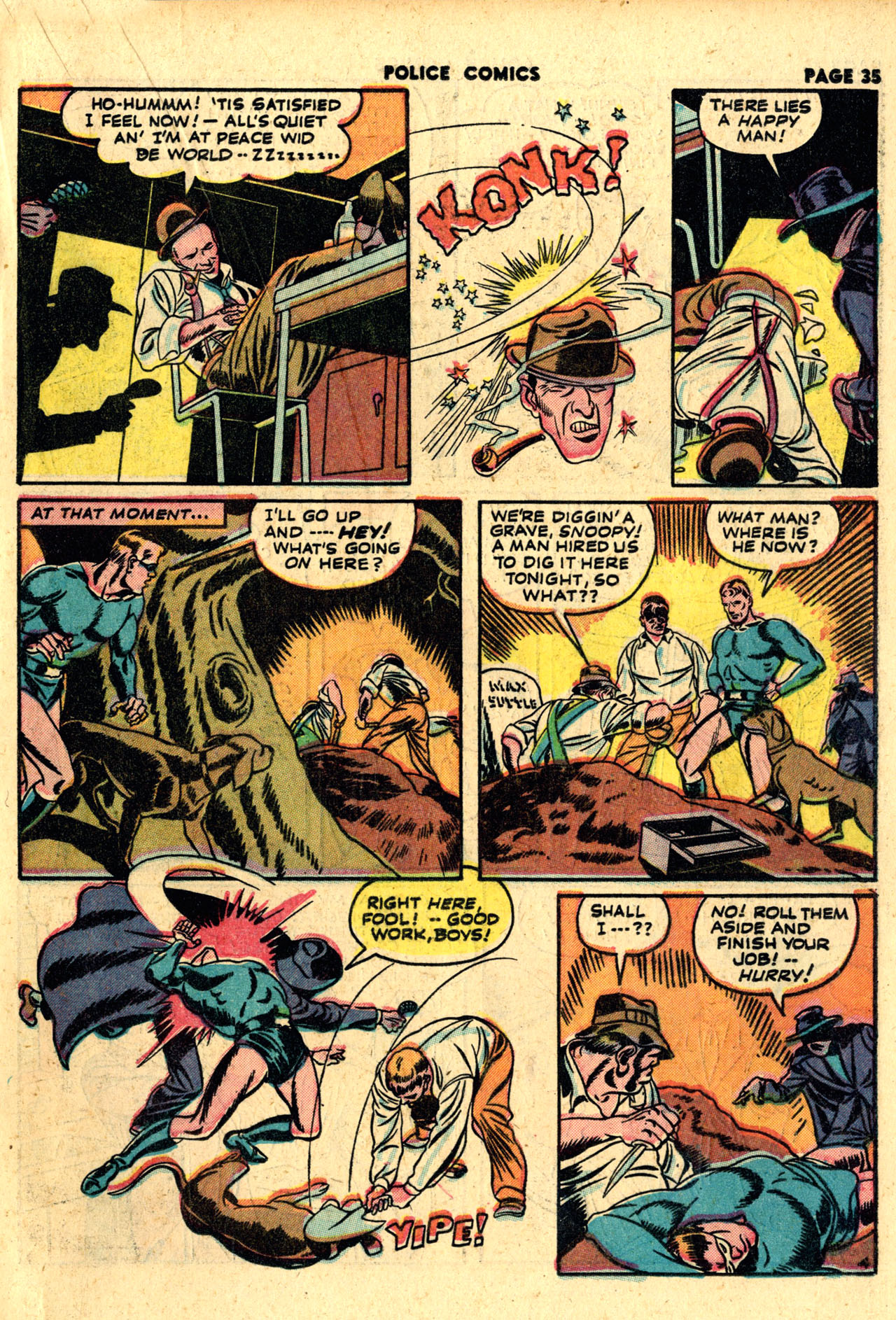 Read online Police Comics comic -  Issue #19 - 37