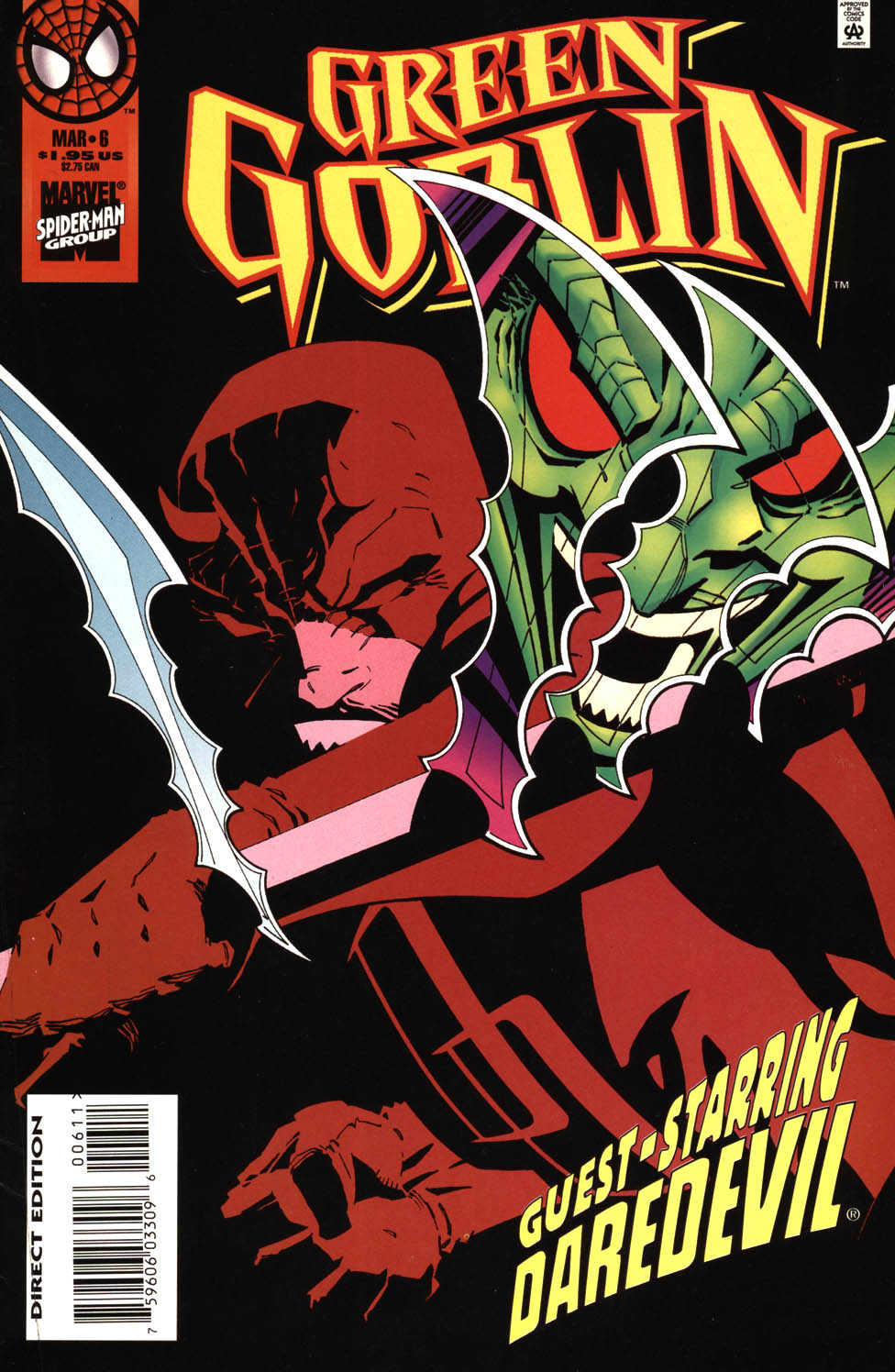 Read online Green Goblin comic -  Issue #6 - 1