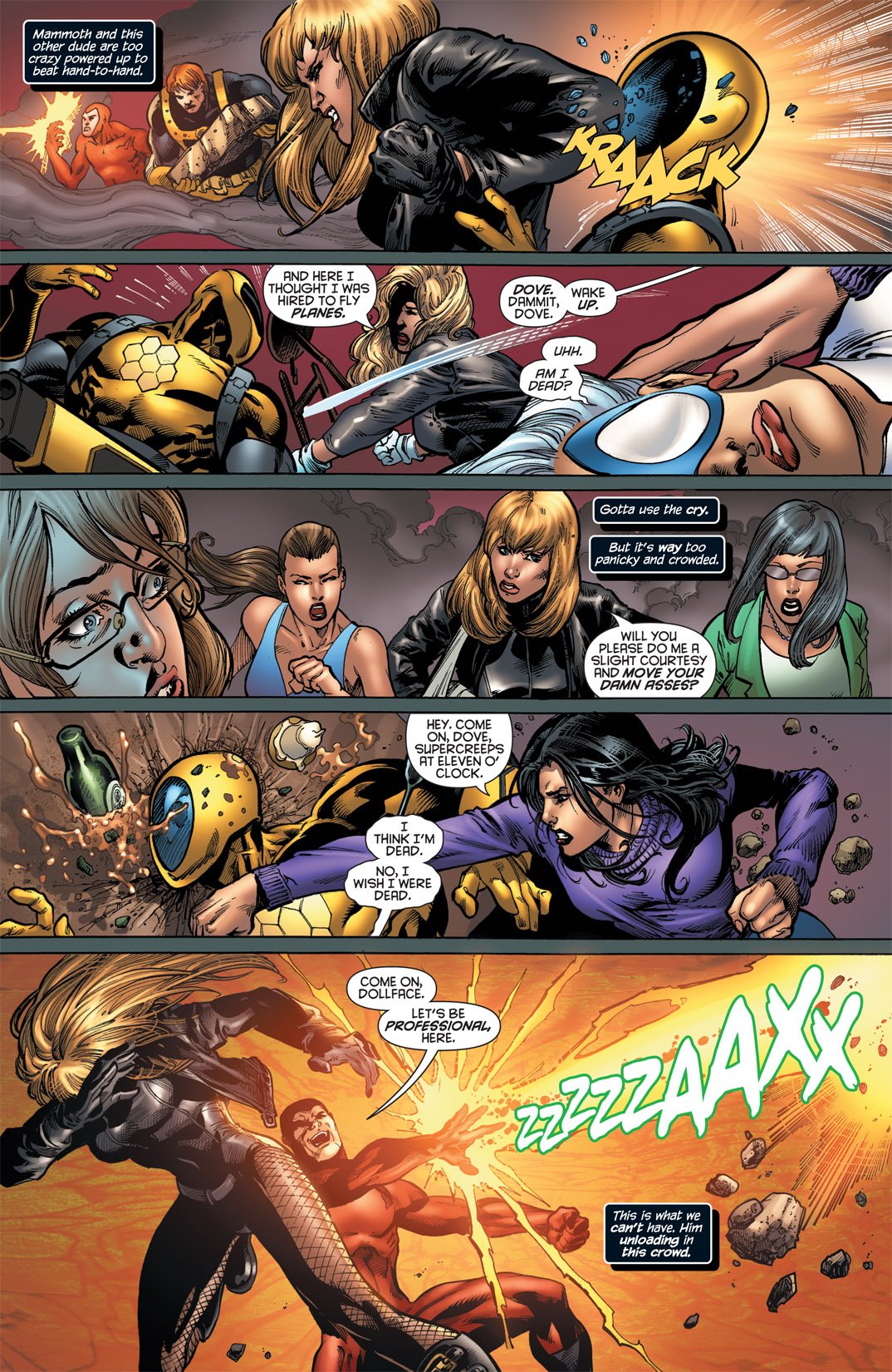 Read online Birds of Prey (2010) comic -  Issue #7 - 21