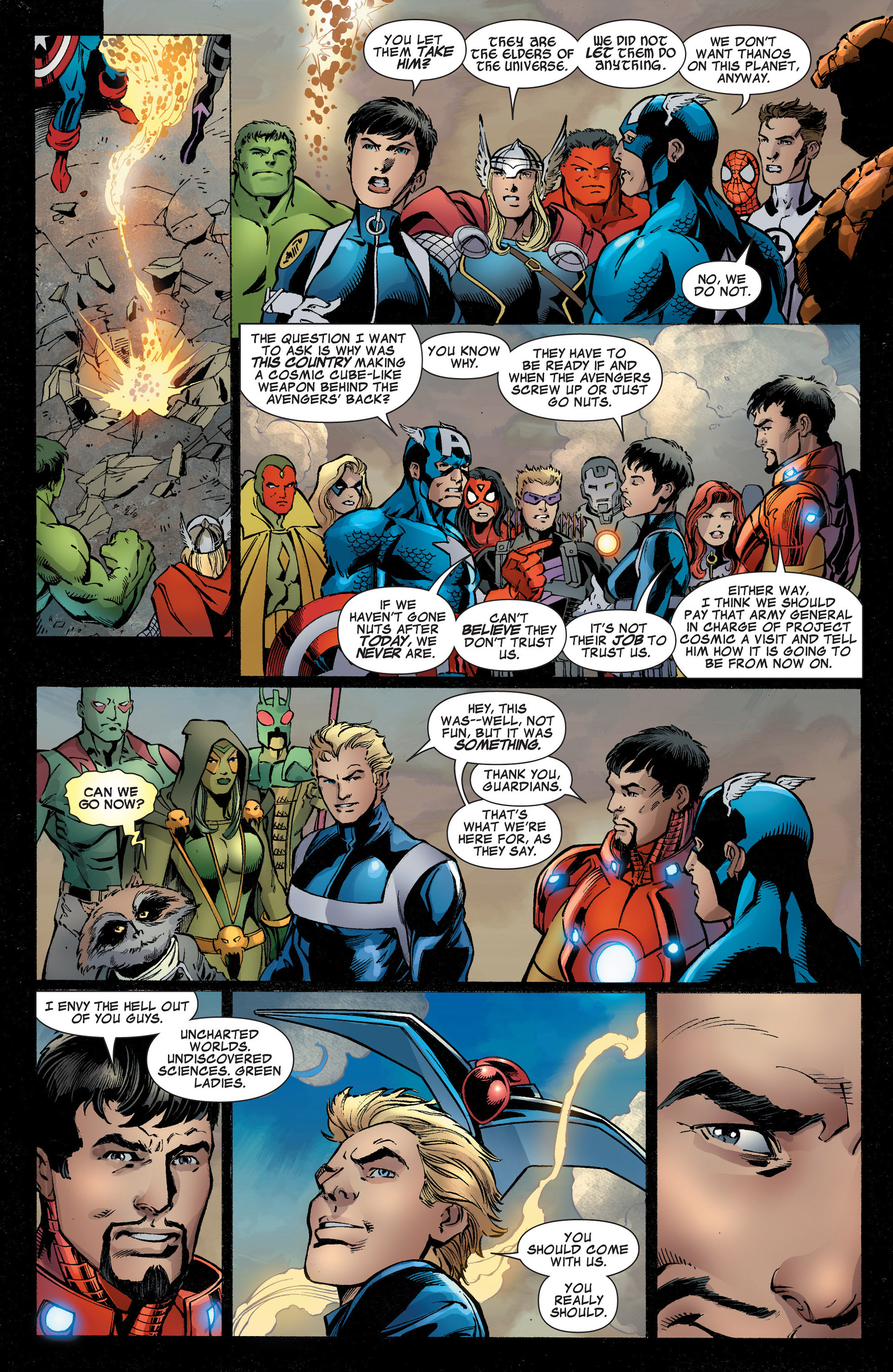 Read online Avengers Assemble (2012) comic -  Issue #8 - 21