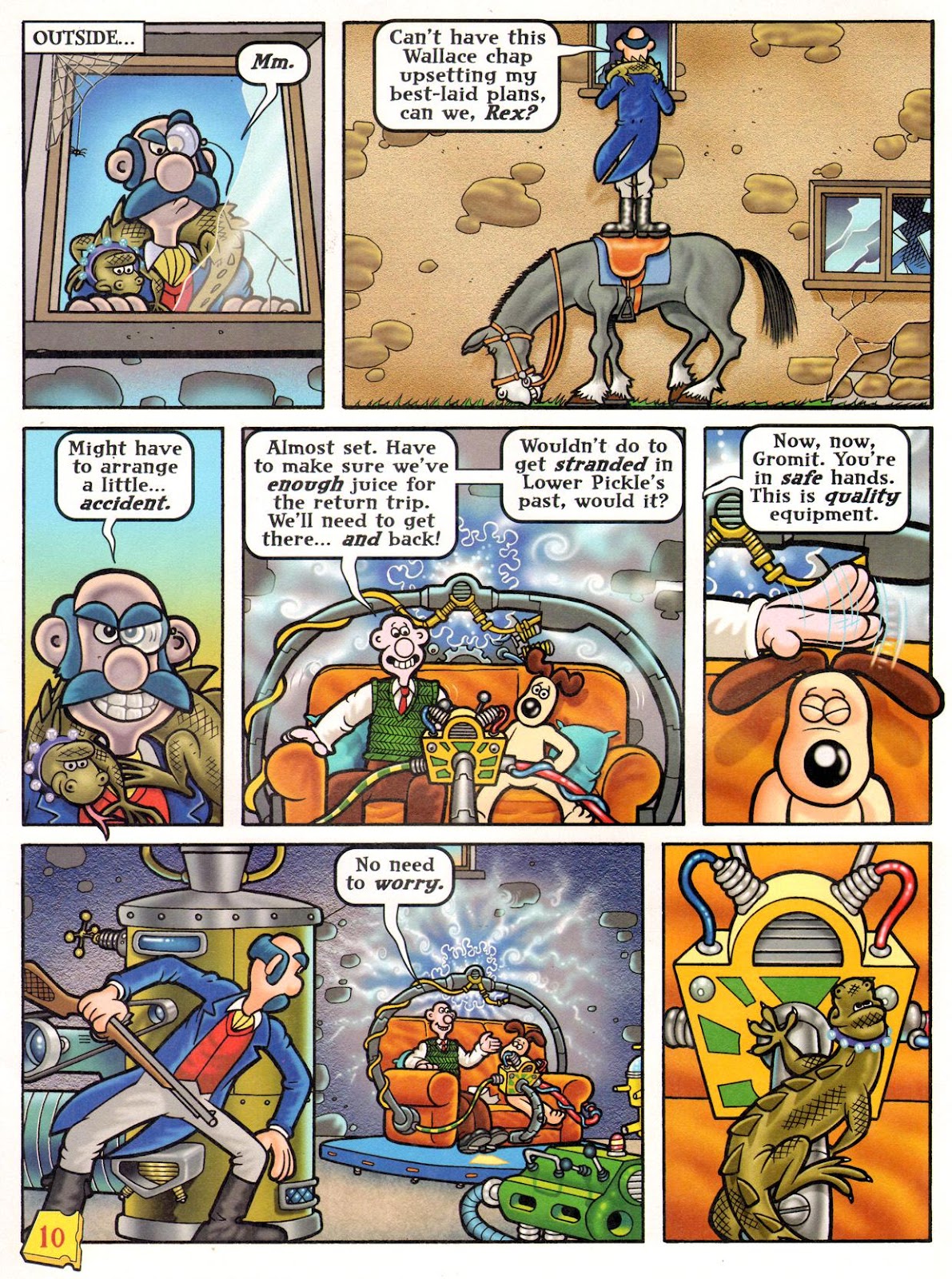 Wallace & Gromit Comic issue 11 - Page 10