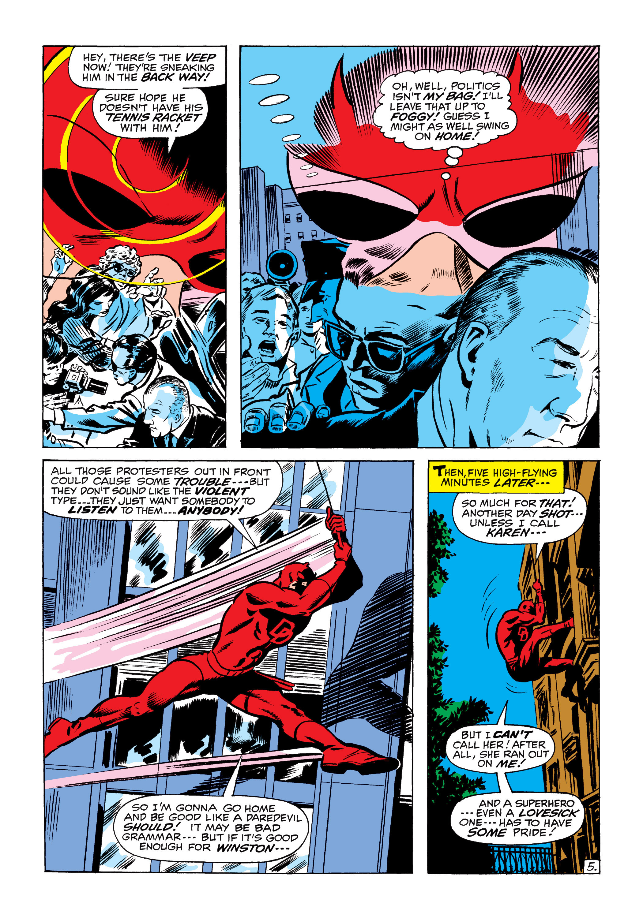 Read online Marvel Masterworks: Daredevil comic -  Issue # TPB 7 (Part 2) - 32
