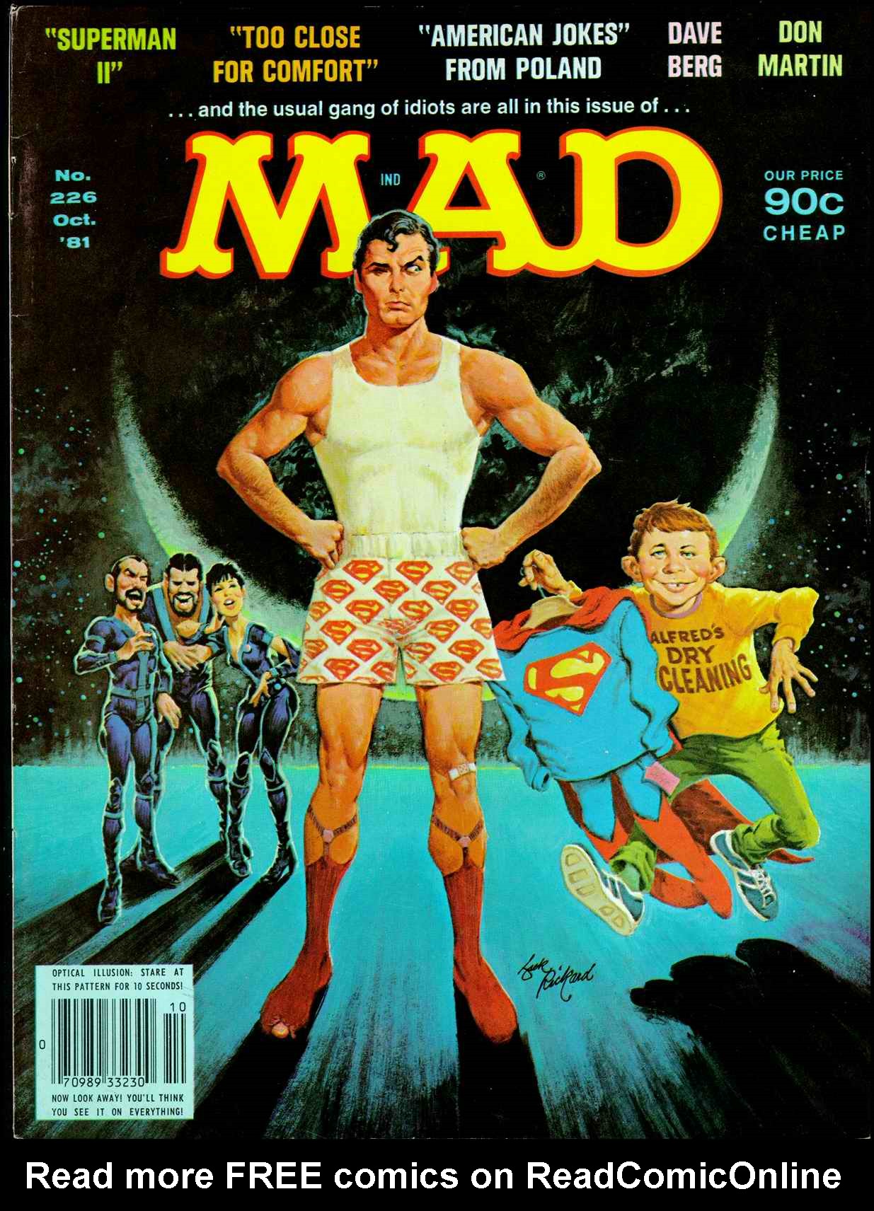 Read online MAD comic -  Issue #226 - 1