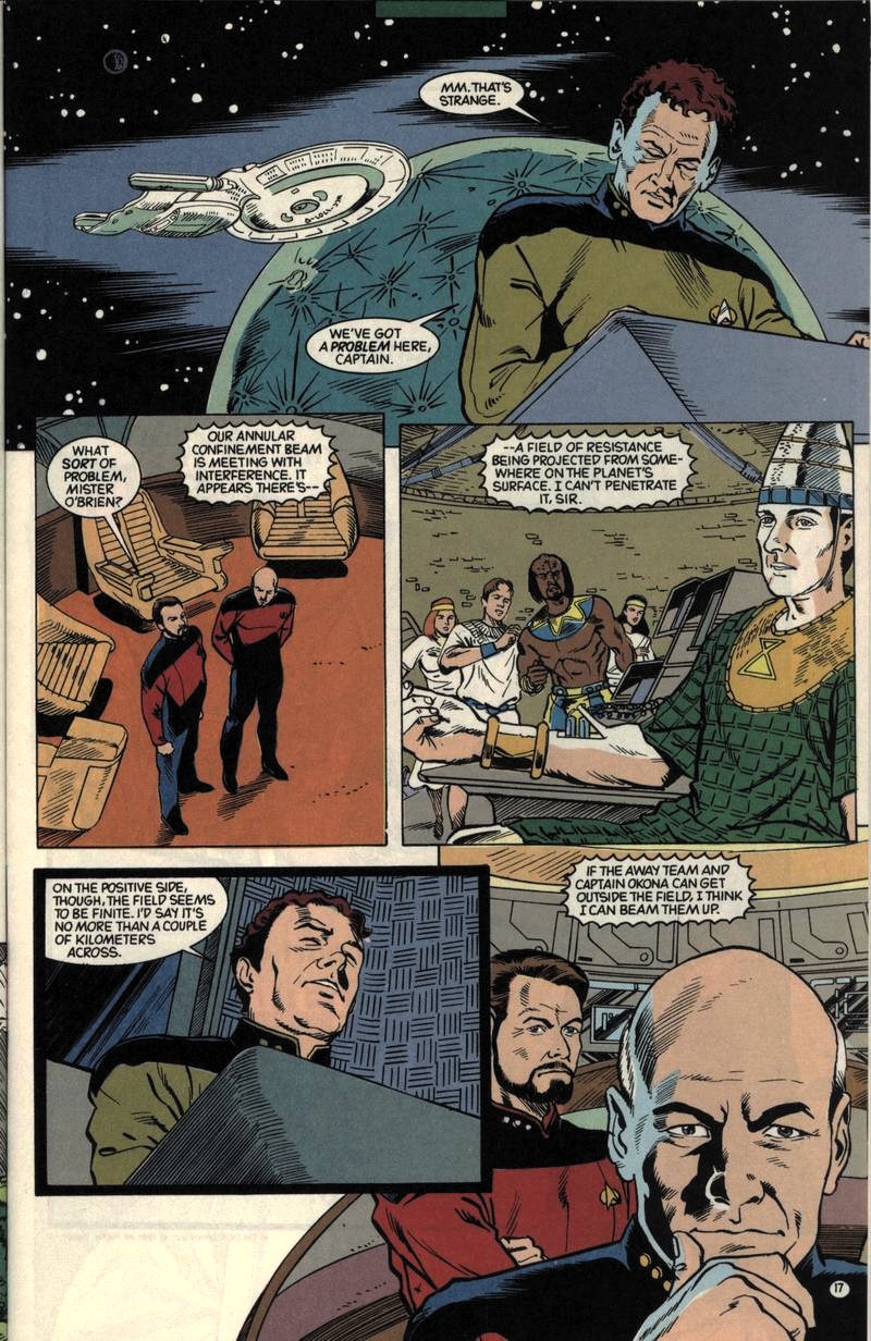 Read online Star Trek: The Next Generation (1989) comic -  Issue #26 - 17