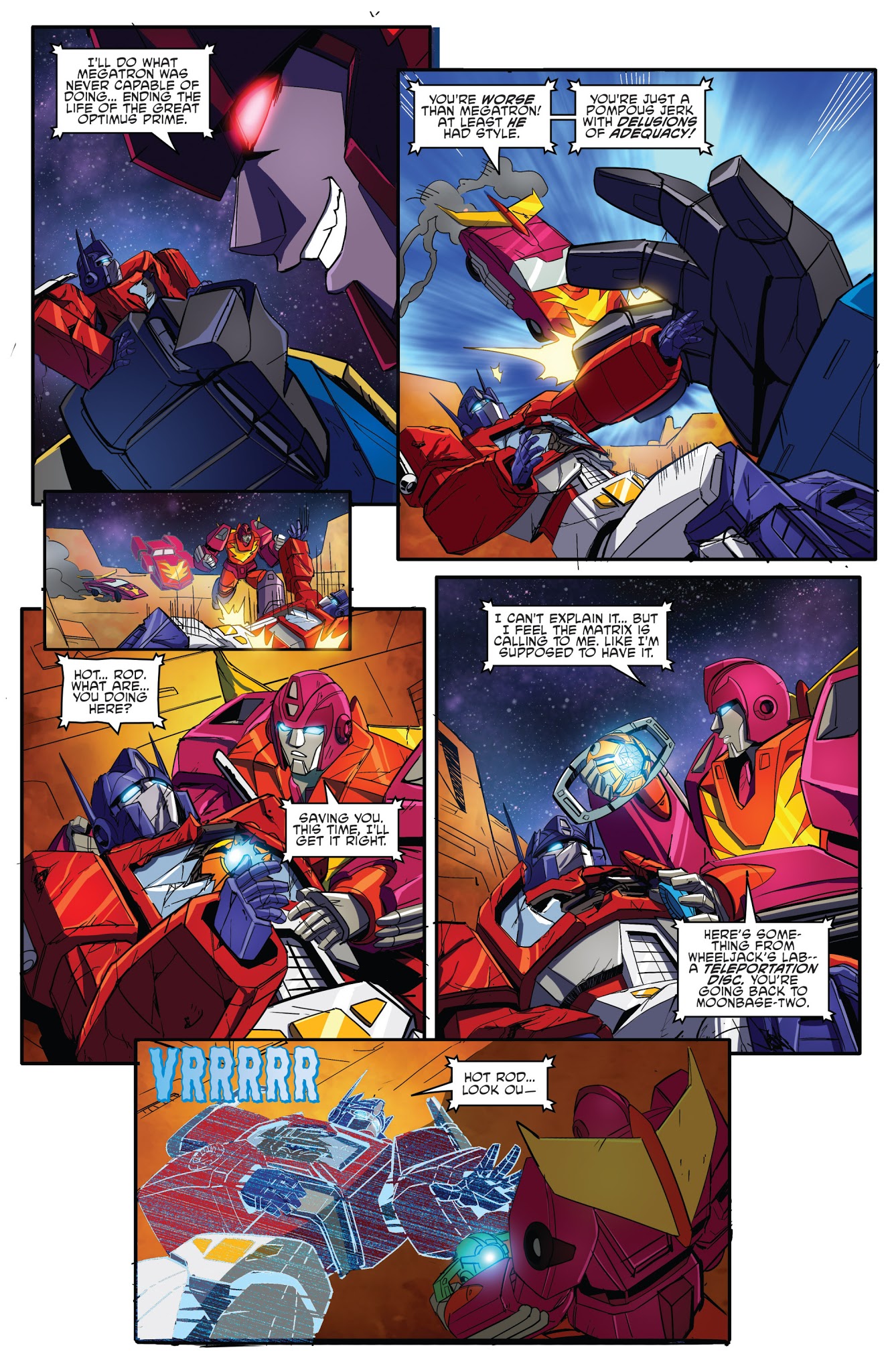 Read online Transformers: Deviations comic -  Issue # Full - 24