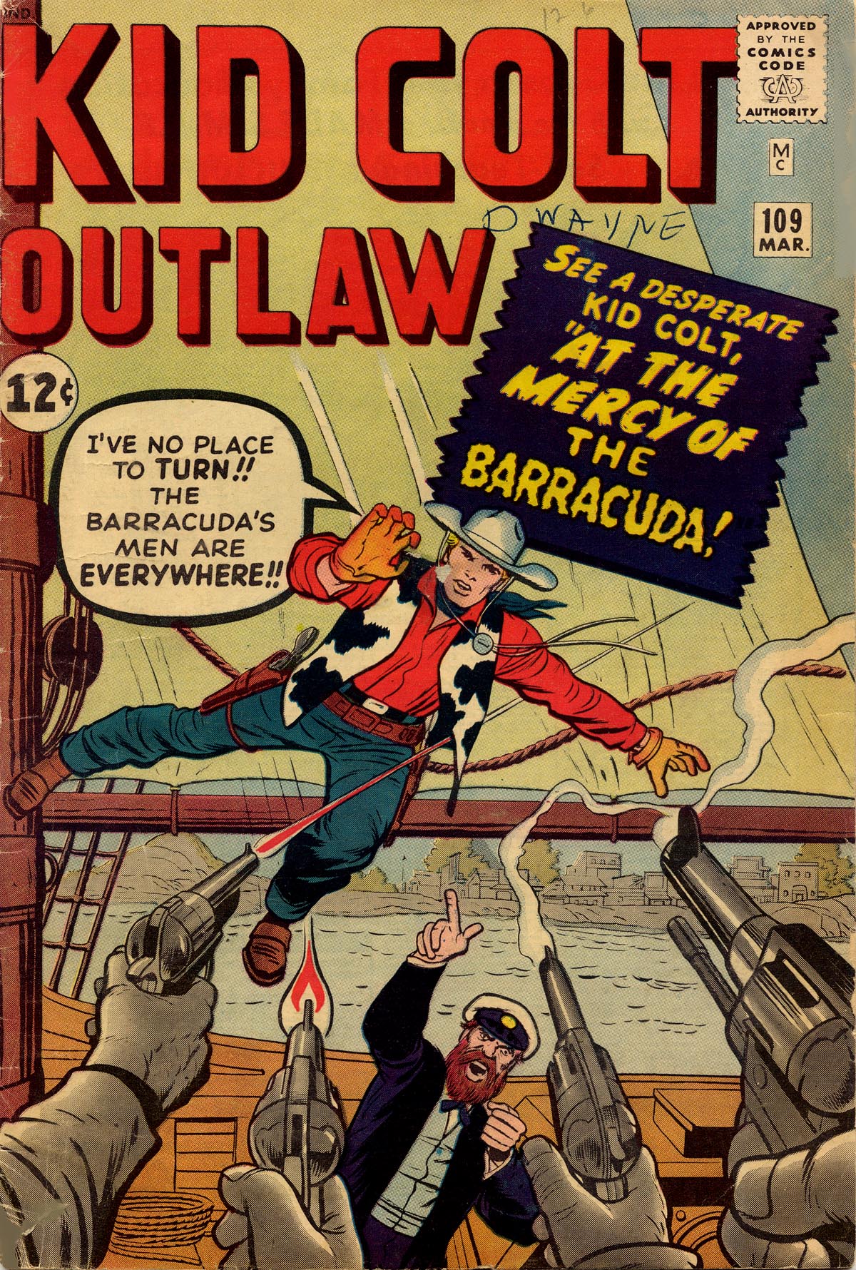 Read online Kid Colt Outlaw comic -  Issue #109 - 1