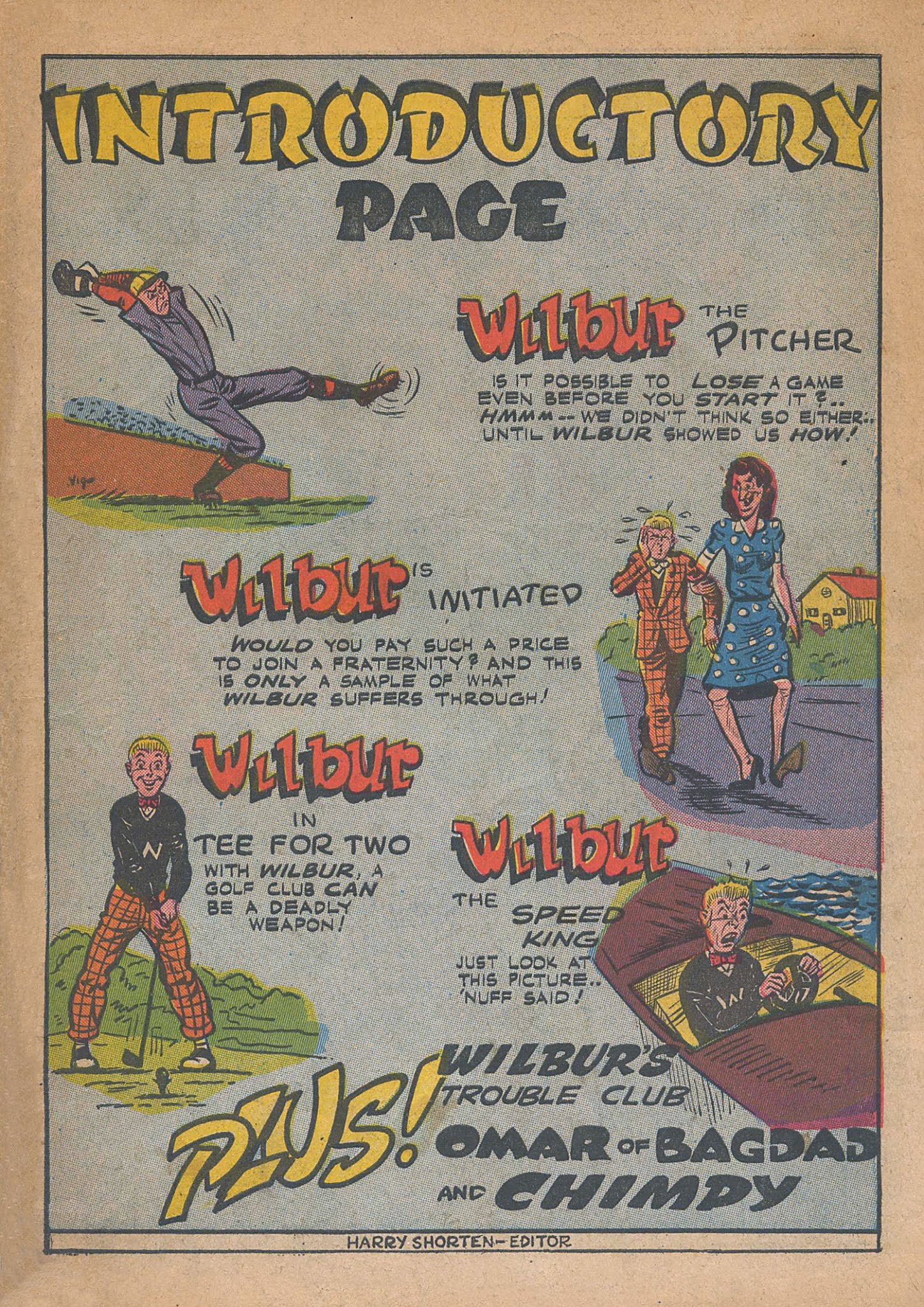 Read online Wilbur Comics comic -  Issue #3 - 2