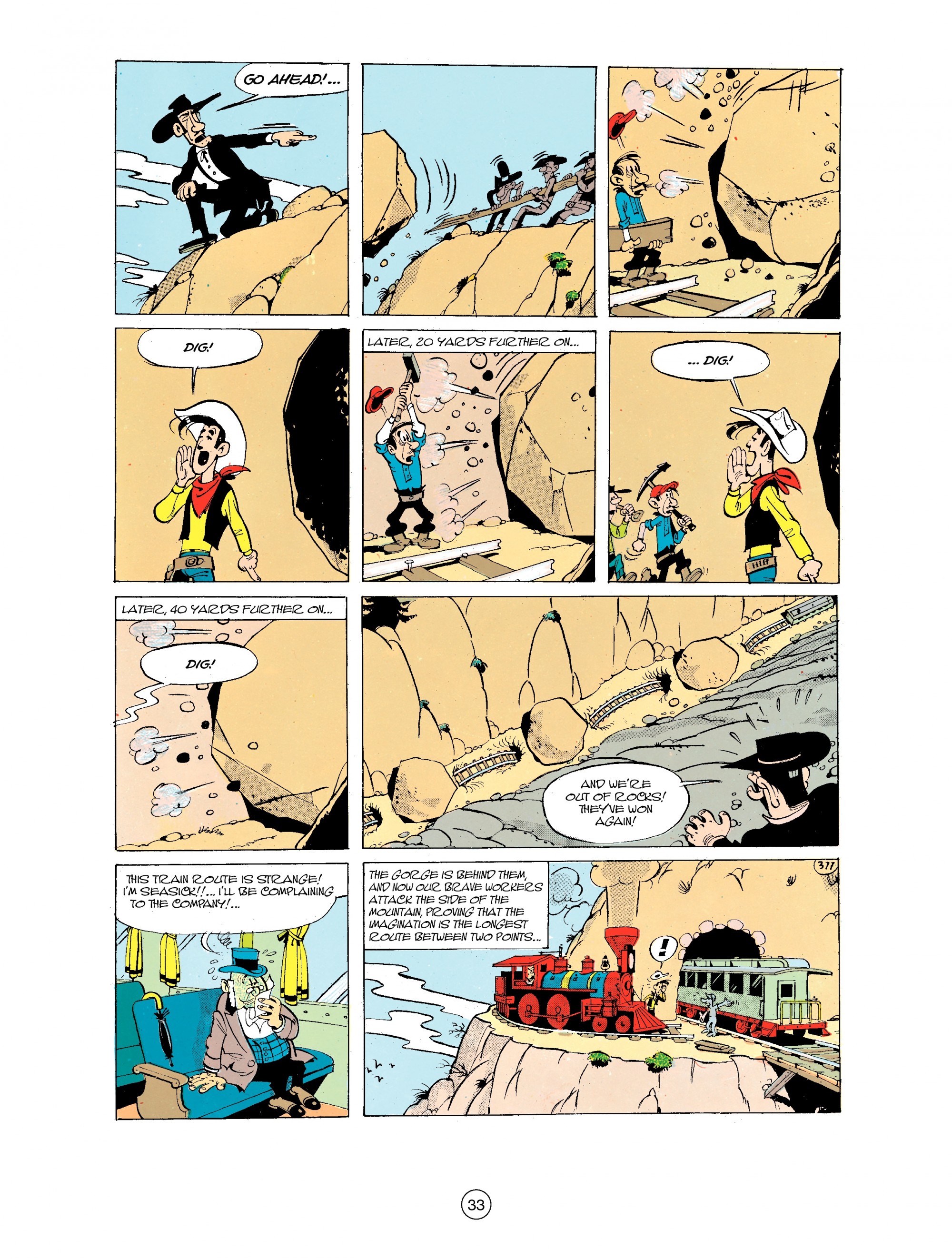 Read online A Lucky Luke Adventure comic -  Issue #32 - 33