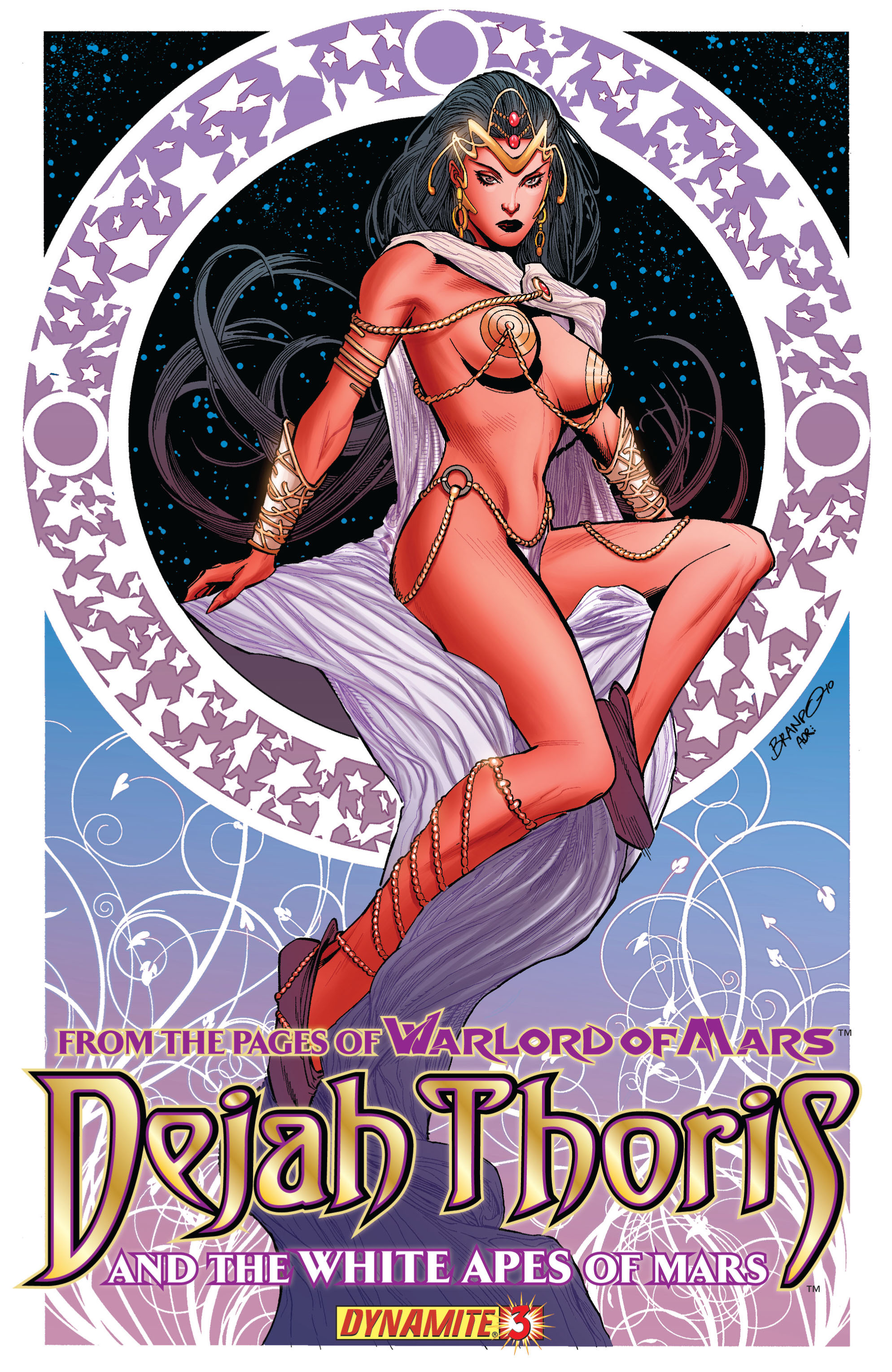 Read online Dejah Thoris and the White Apes of Mars comic -  Issue #3 - 1