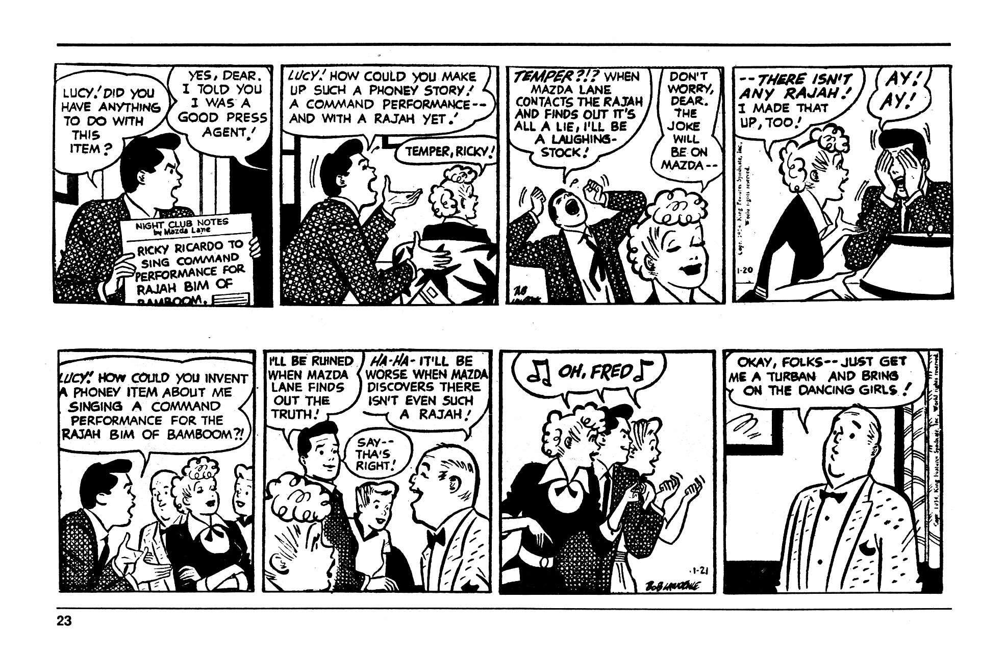 Read online I Love Lucy comic -  Issue #6 - 25