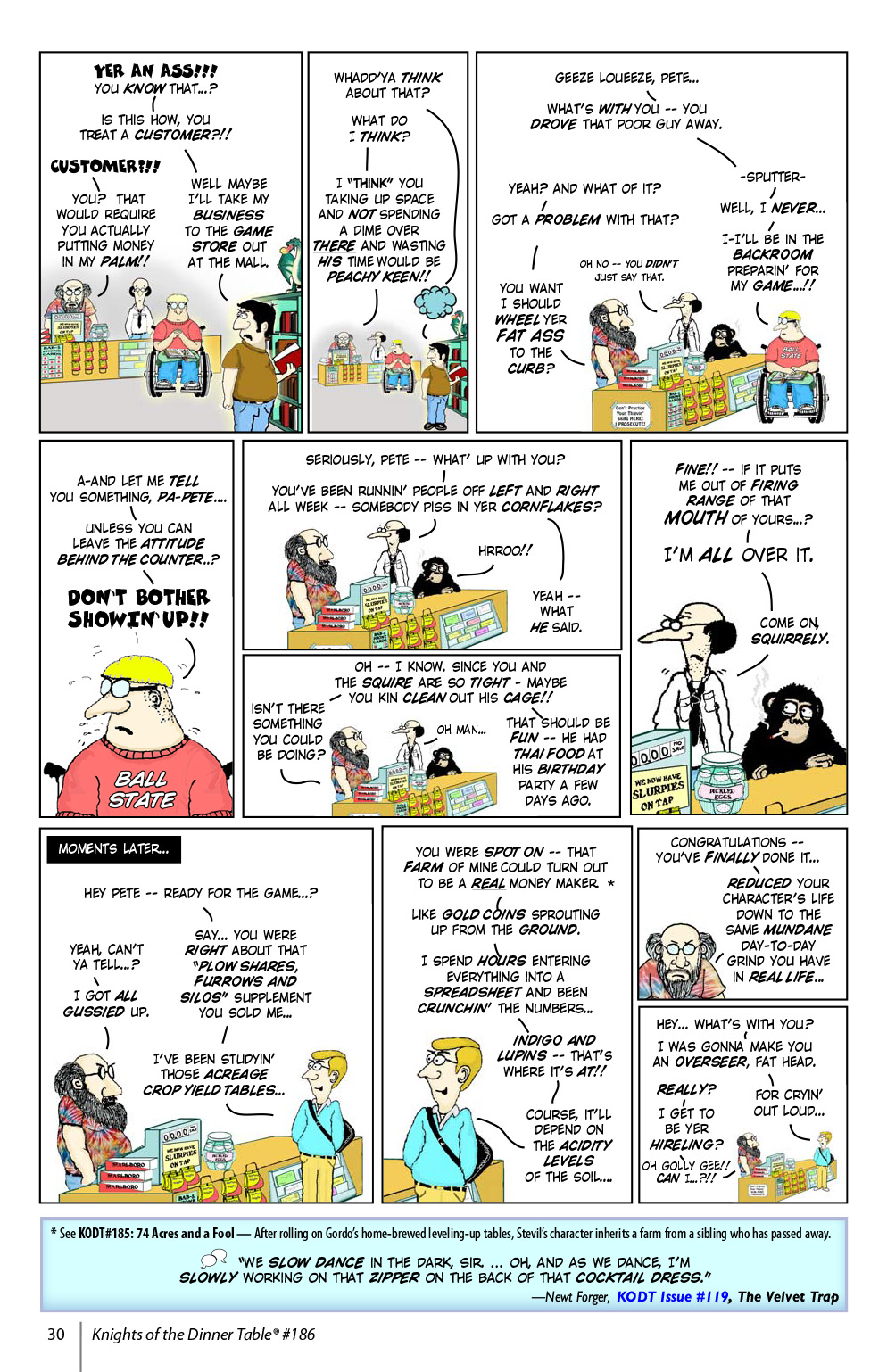 Read online Knights of the Dinner Table comic -  Issue #186 - 32
