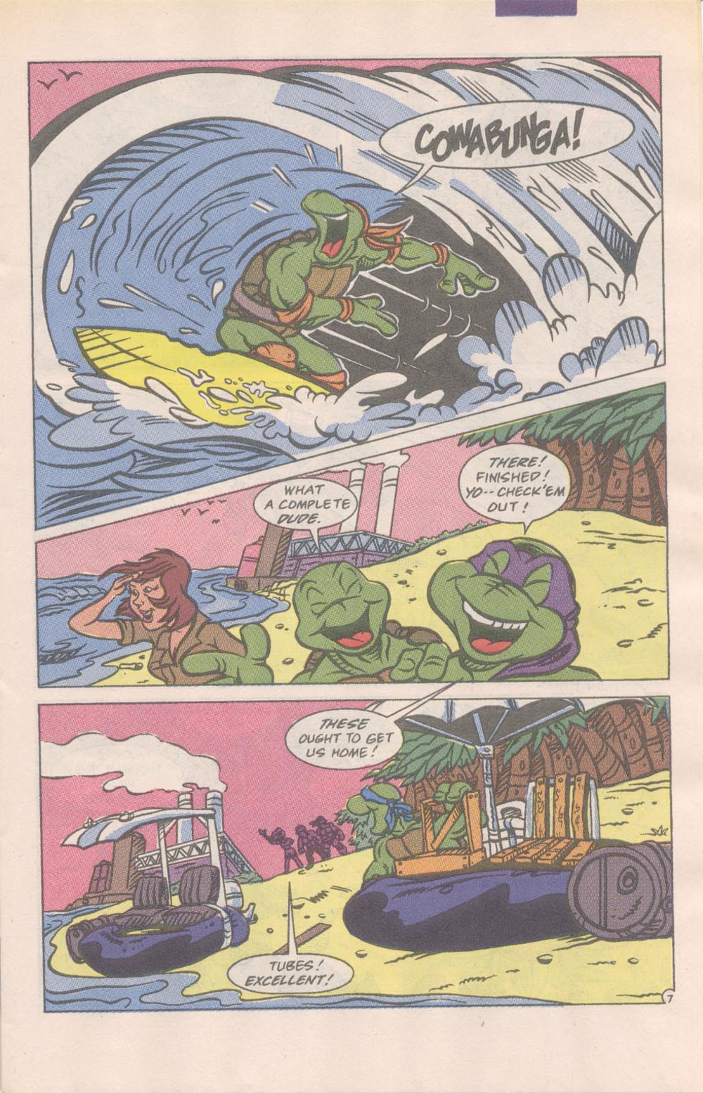 Read online Teenage Mutant Ninja Turtles Adventures (1989) comic -  Issue #16 - 8