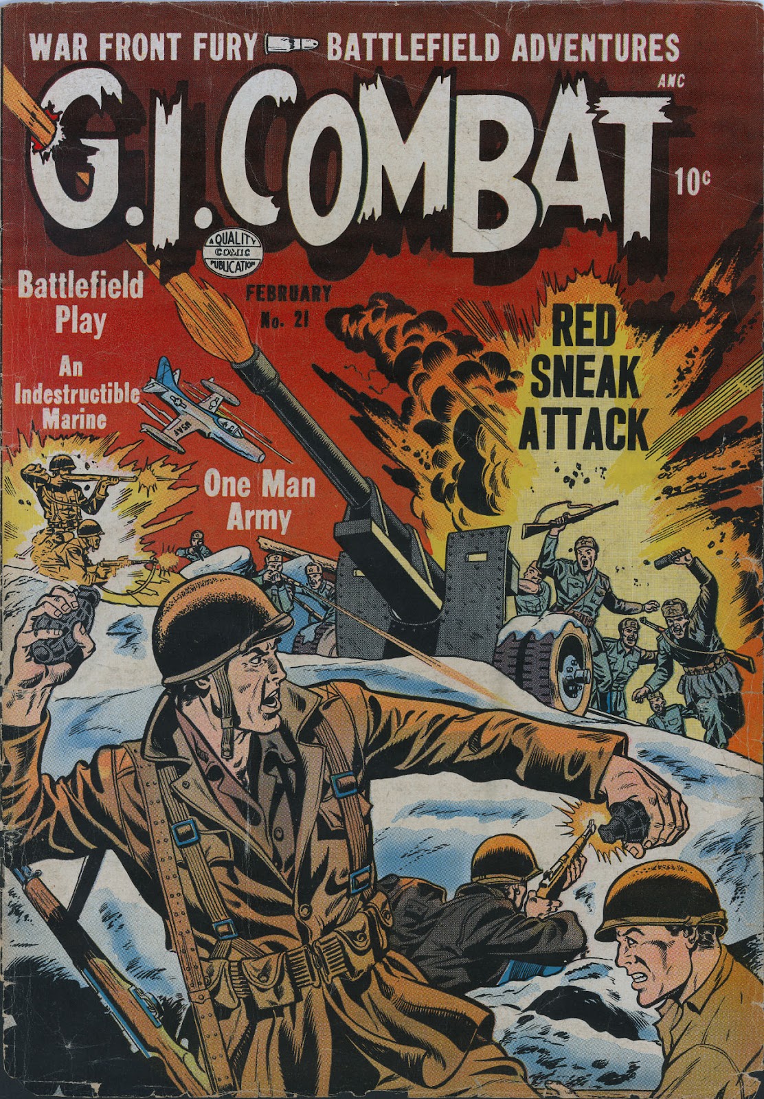 G.I. Combat (1952) issue 21 - Page 1